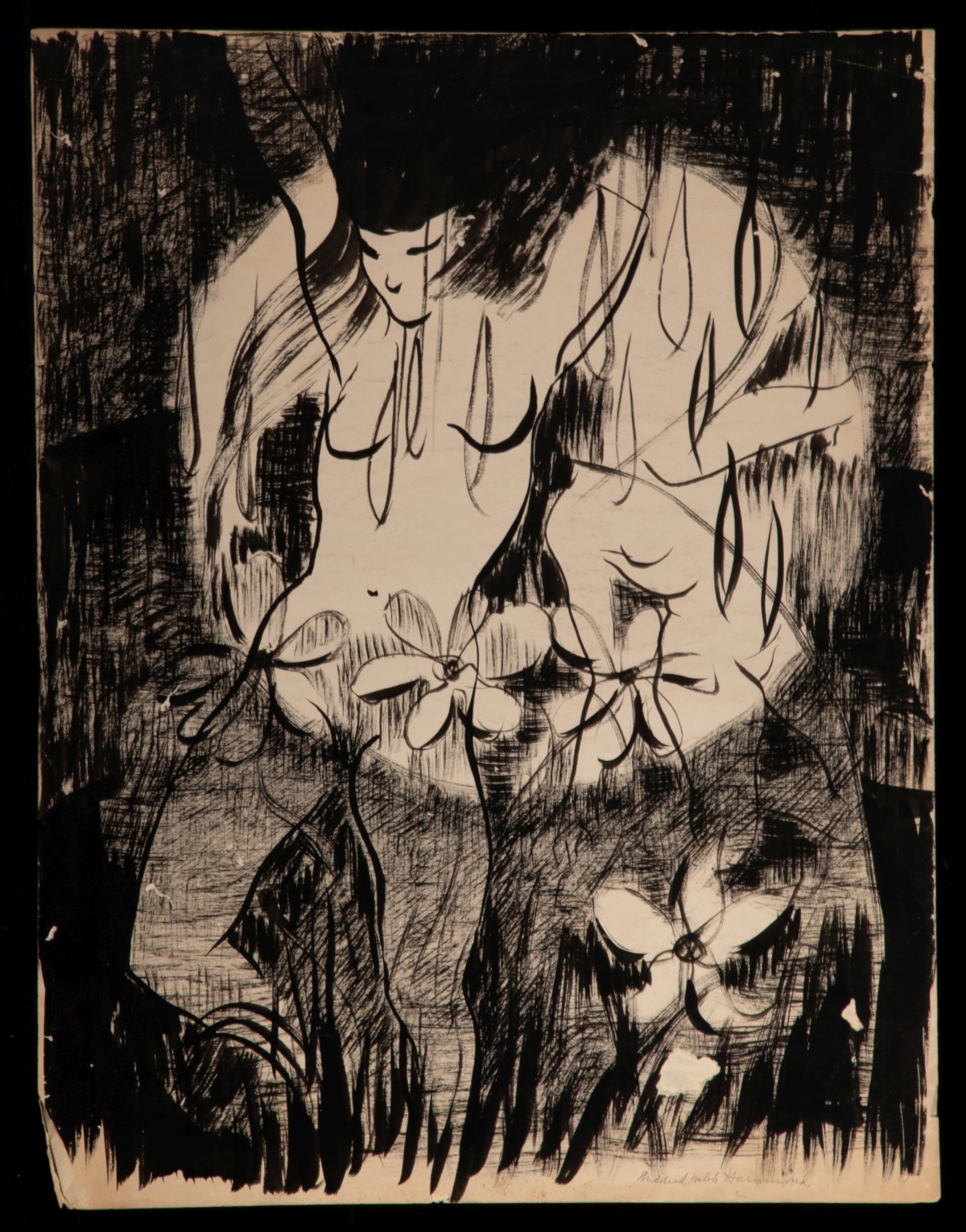 MILDRED WELSH HAMMOND (1897-1966) THREE WORKS ON PAPER