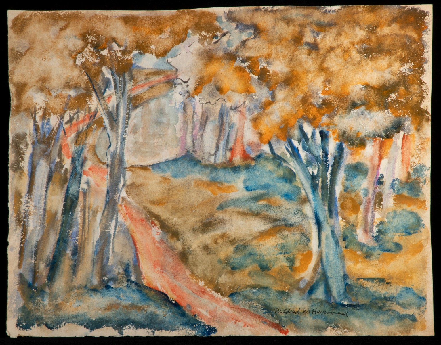 MILDRED WELSH HAMMOND (1897-1966) THREE WORKS ON PAPER