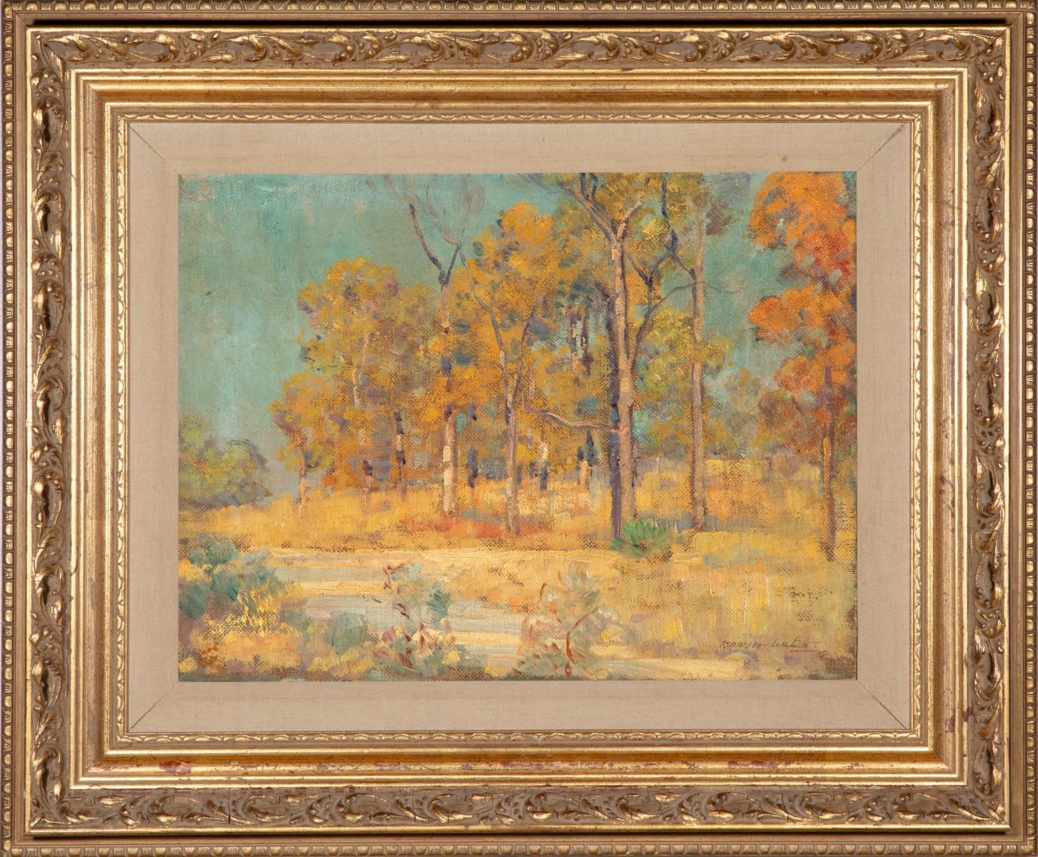 DAWSON DAWSON-WATSON (1864-1939) OIL ON CANVAS BOARD