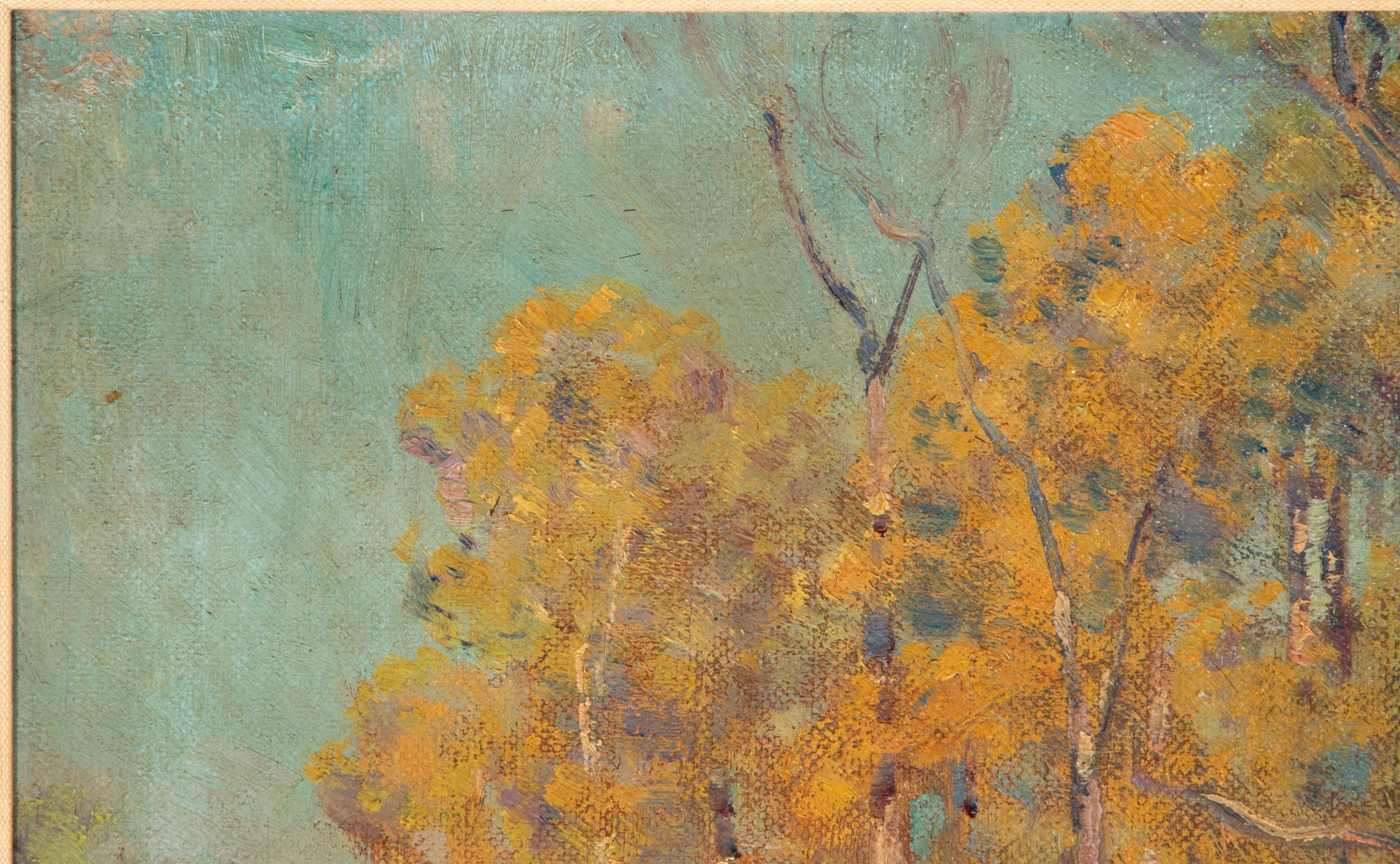 DAWSON DAWSON-WATSON (1864-1939) OIL ON CANVAS BOARD