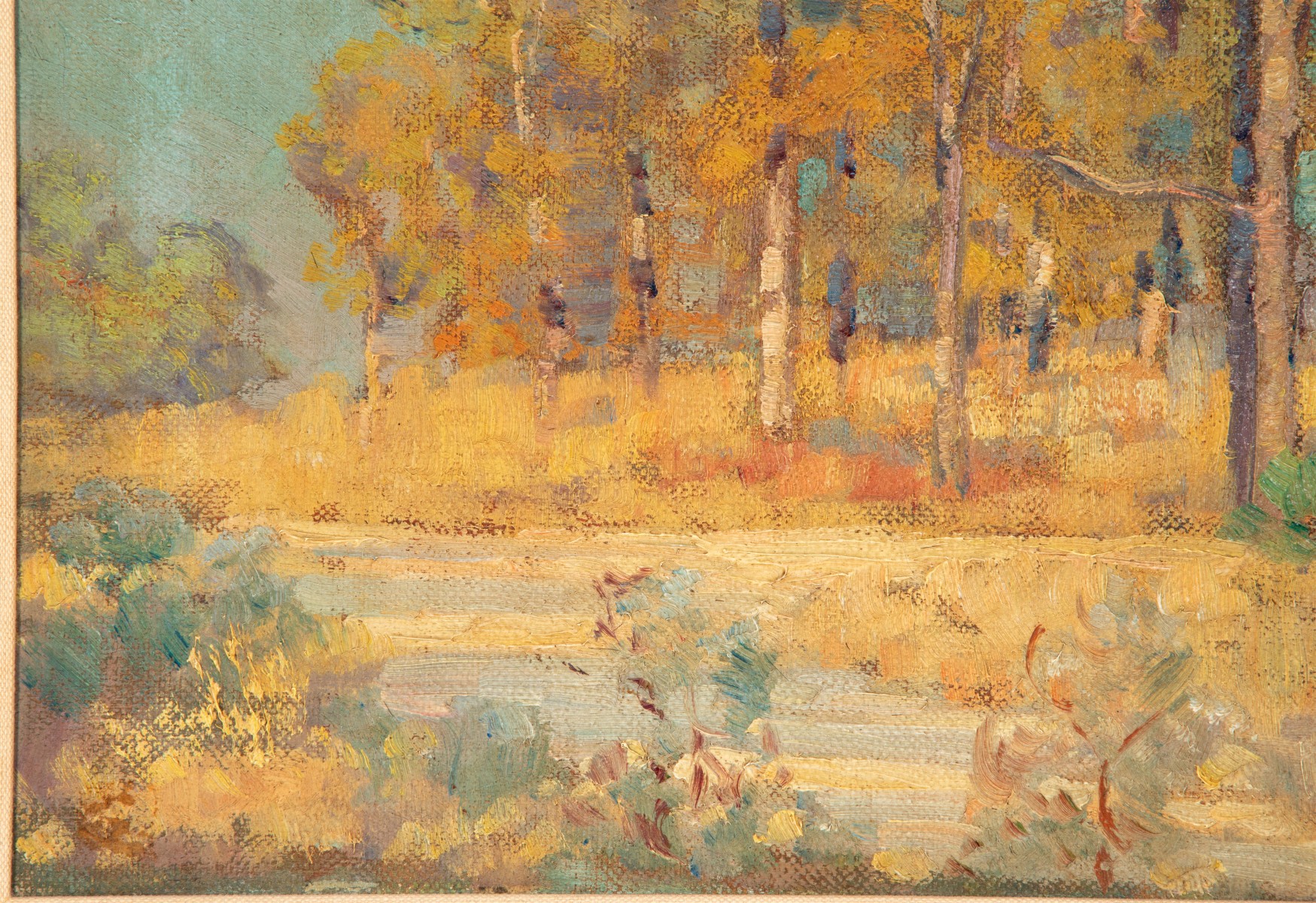 DAWSON DAWSON-WATSON (1864-1939) OIL ON CANVAS BOARD