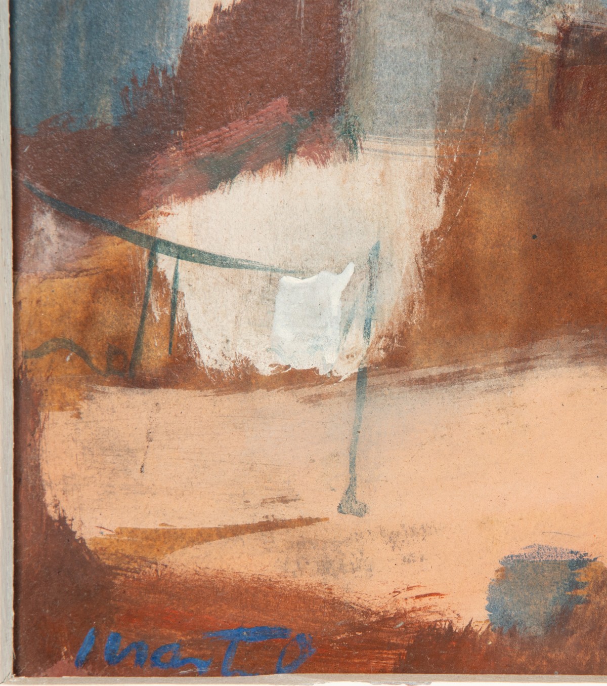 MARTYL SUZANNE SCHWEIG (1918-2013) OIL ON ARTIST BOARD