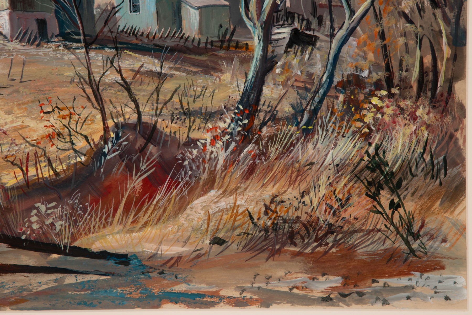 FRED SHANE (1906-1992) OIL ON BOARD OR PANEL CIRCA 1940