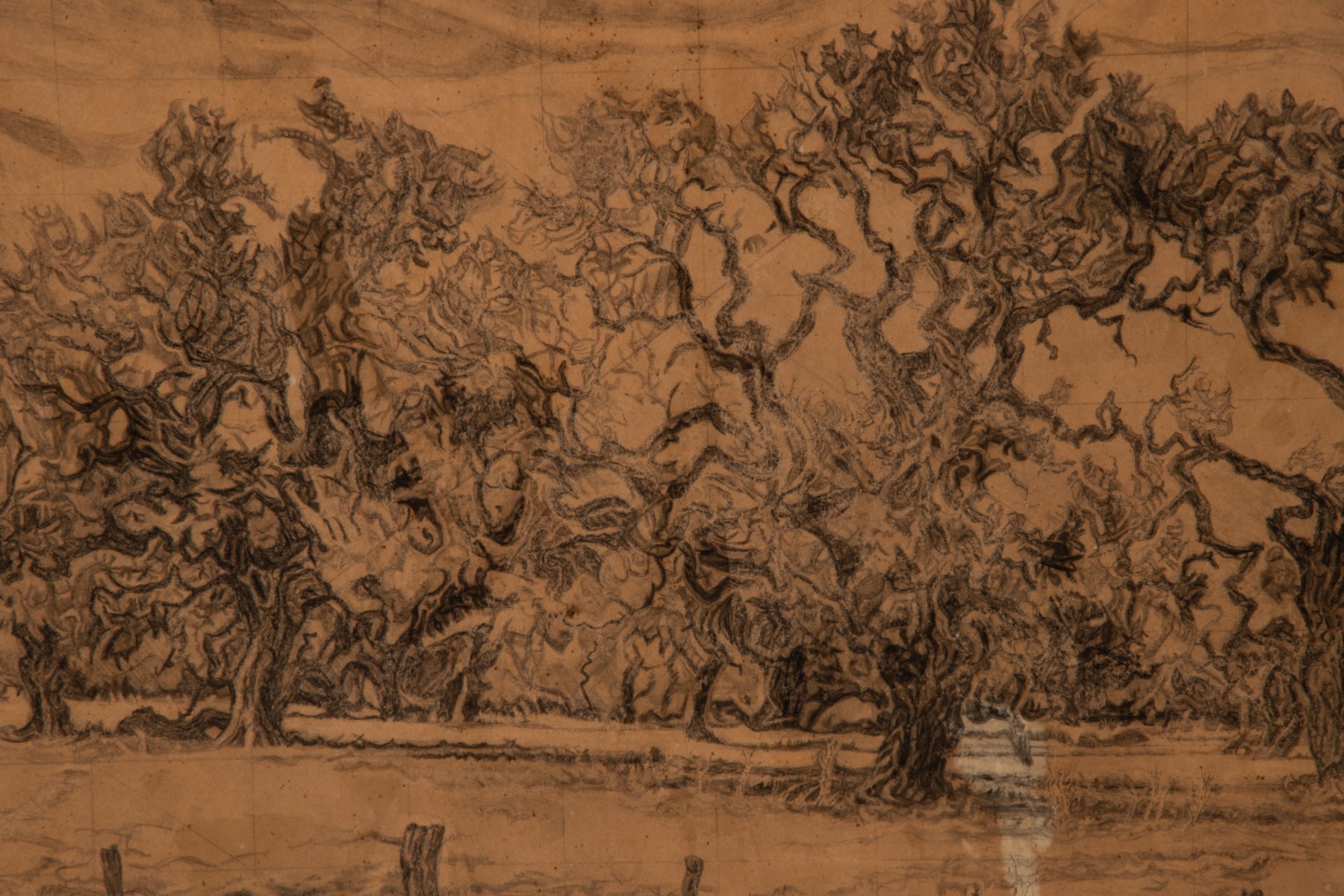 ATTRIBUTED EARL BENNETT (1919-2007) GRAPHITE ON PAPER