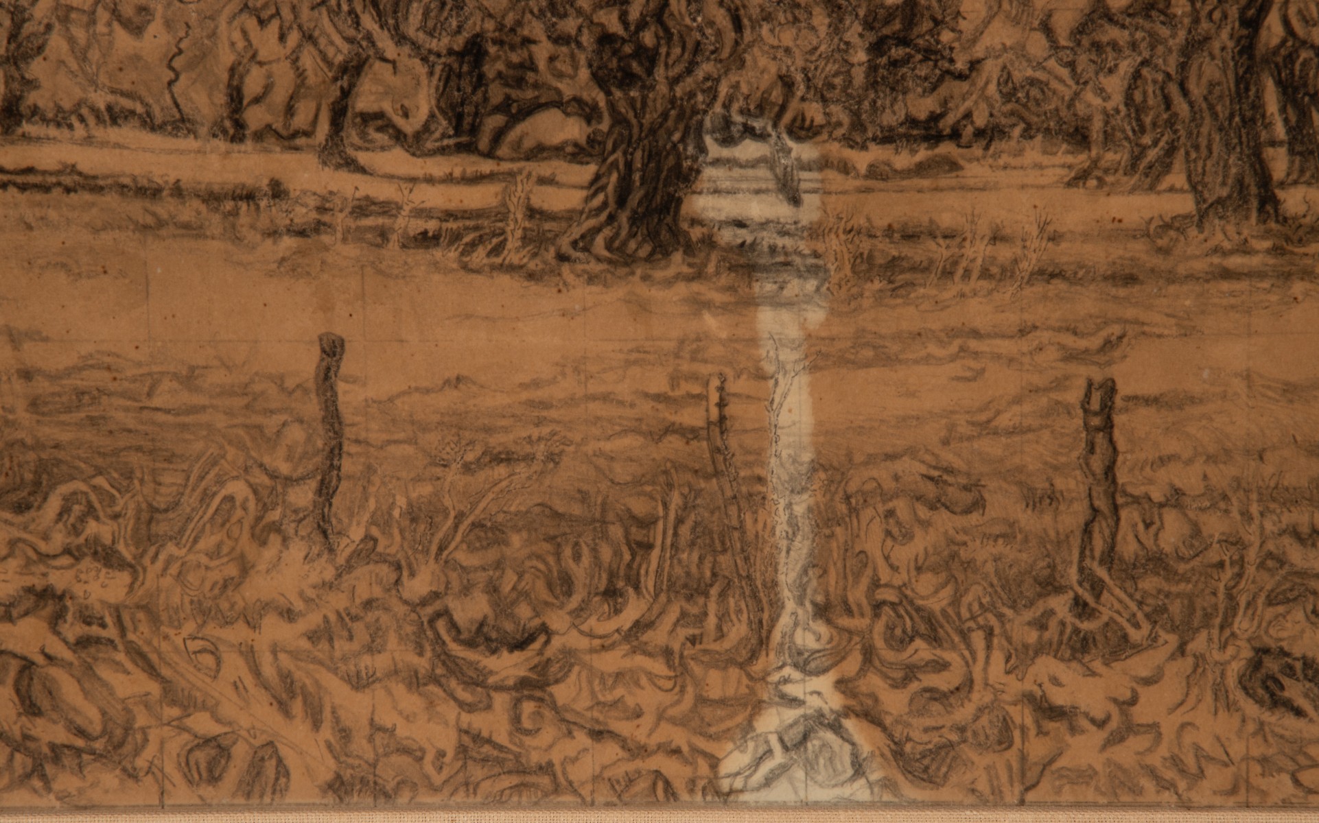ATTRIBUTED EARL BENNETT (1919-2007) GRAPHITE ON PAPER