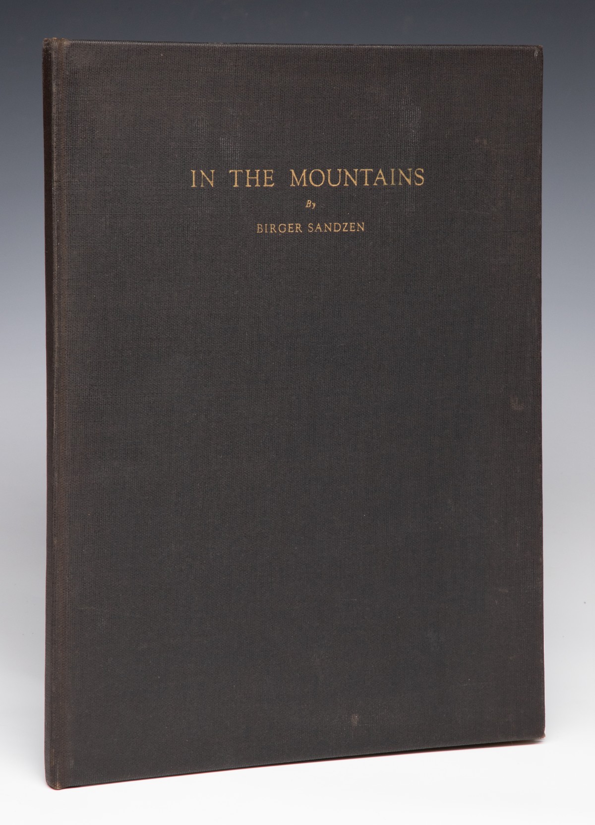 IN THE MOUNTAINS WITH LITHO SIGNED BY SANDZÉN AND WHITE