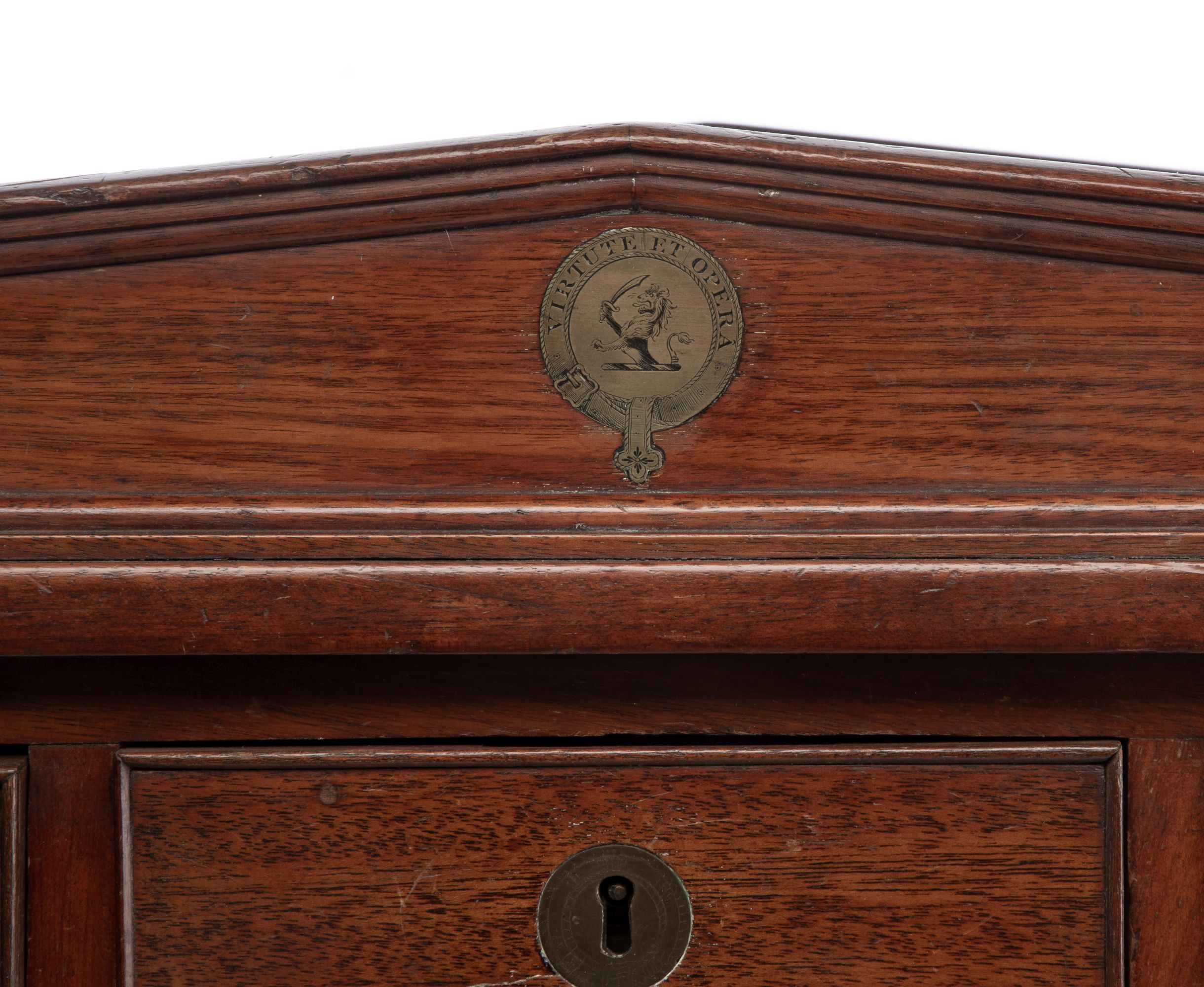 A FINE RARE 1859 FETTERESSO CASTLE SCOTTISH COIN CHEST