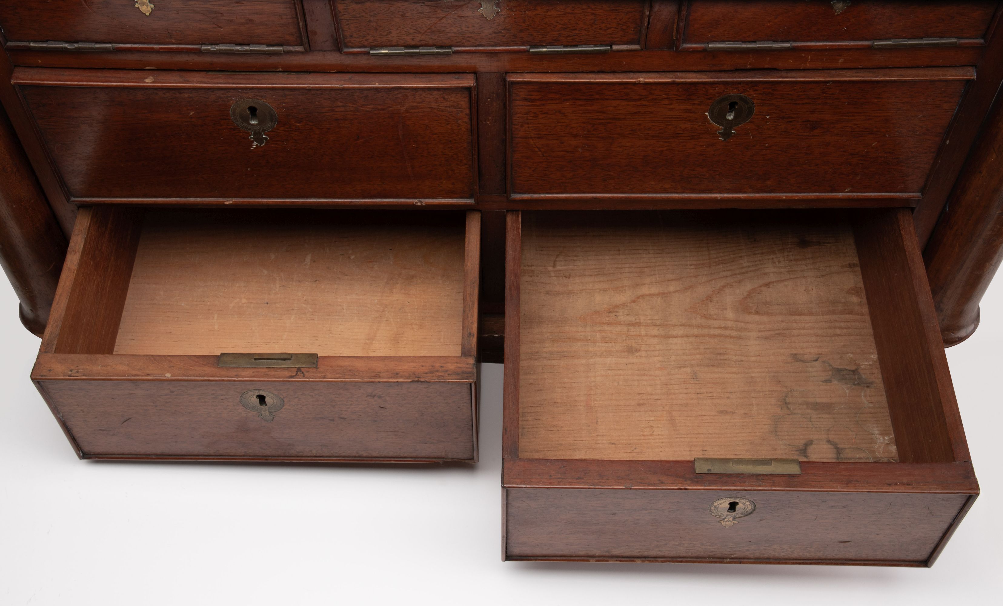 A FINE RARE 1859 FETTERESSO CASTLE SCOTTISH COIN CHEST