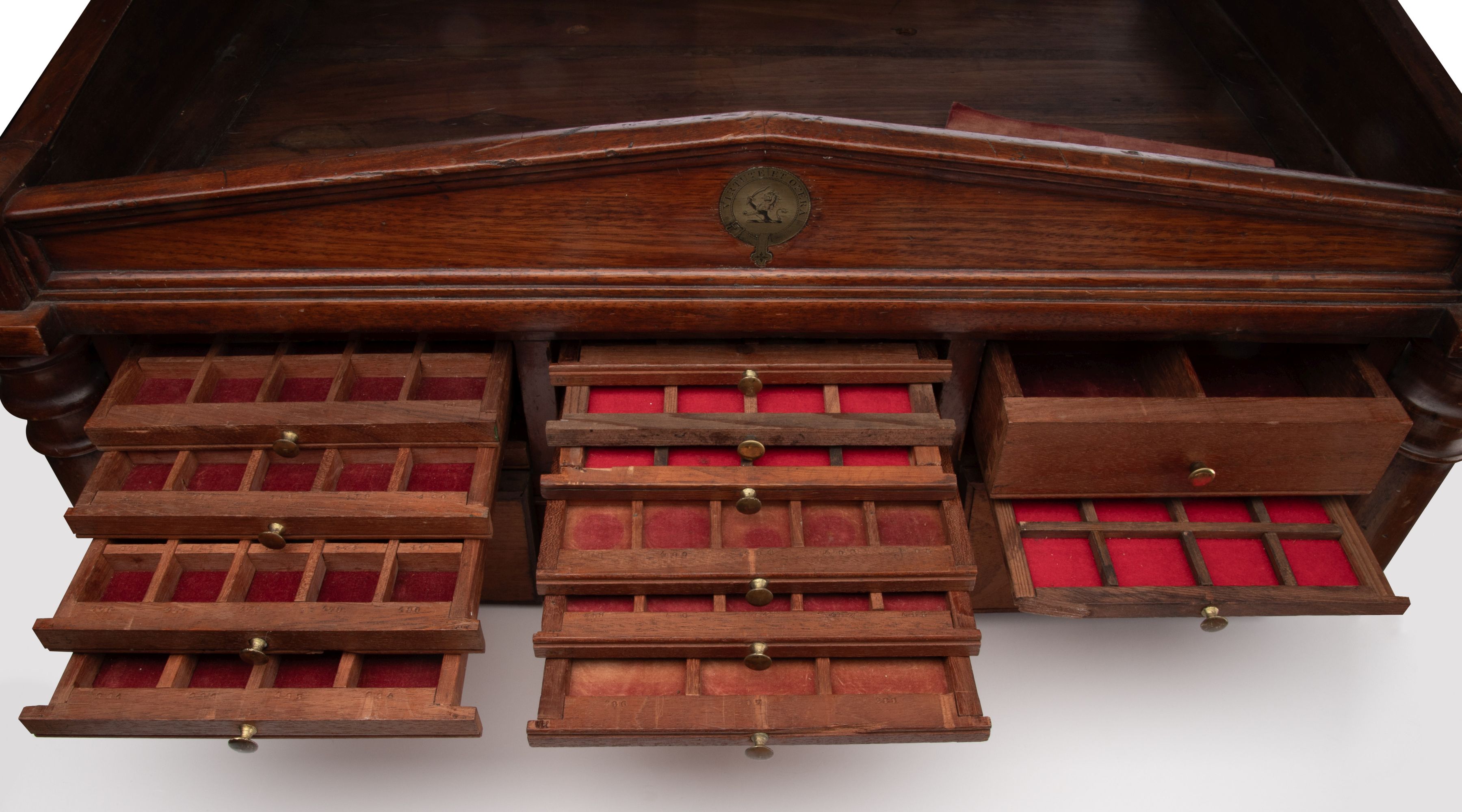 A FINE RARE 1859 FETTERESSO CASTLE SCOTTISH COIN CHEST