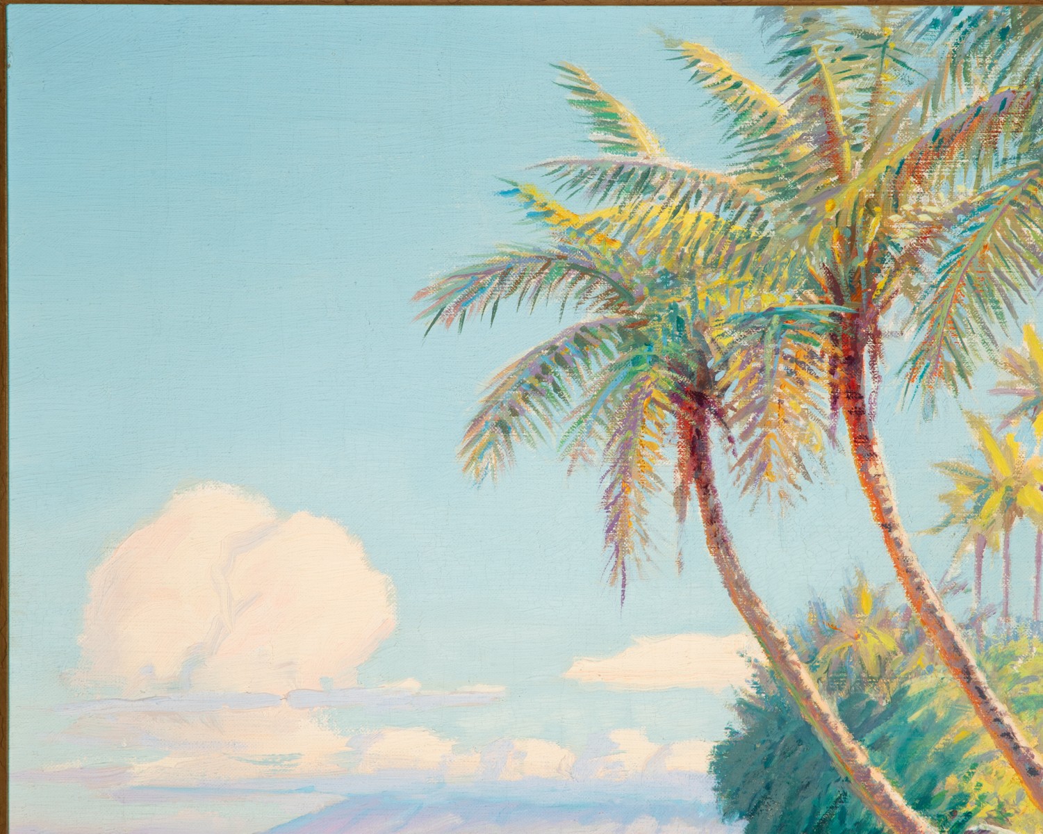 DAVID HOWARD HITCHCOCK (1861-1943) OIL ON CANVAS