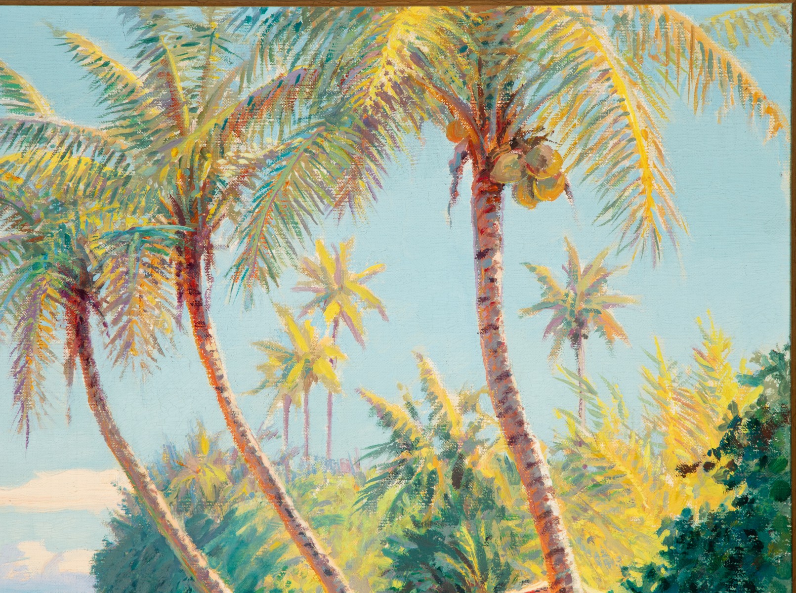 DAVID HOWARD HITCHCOCK (1861-1943) OIL ON CANVAS