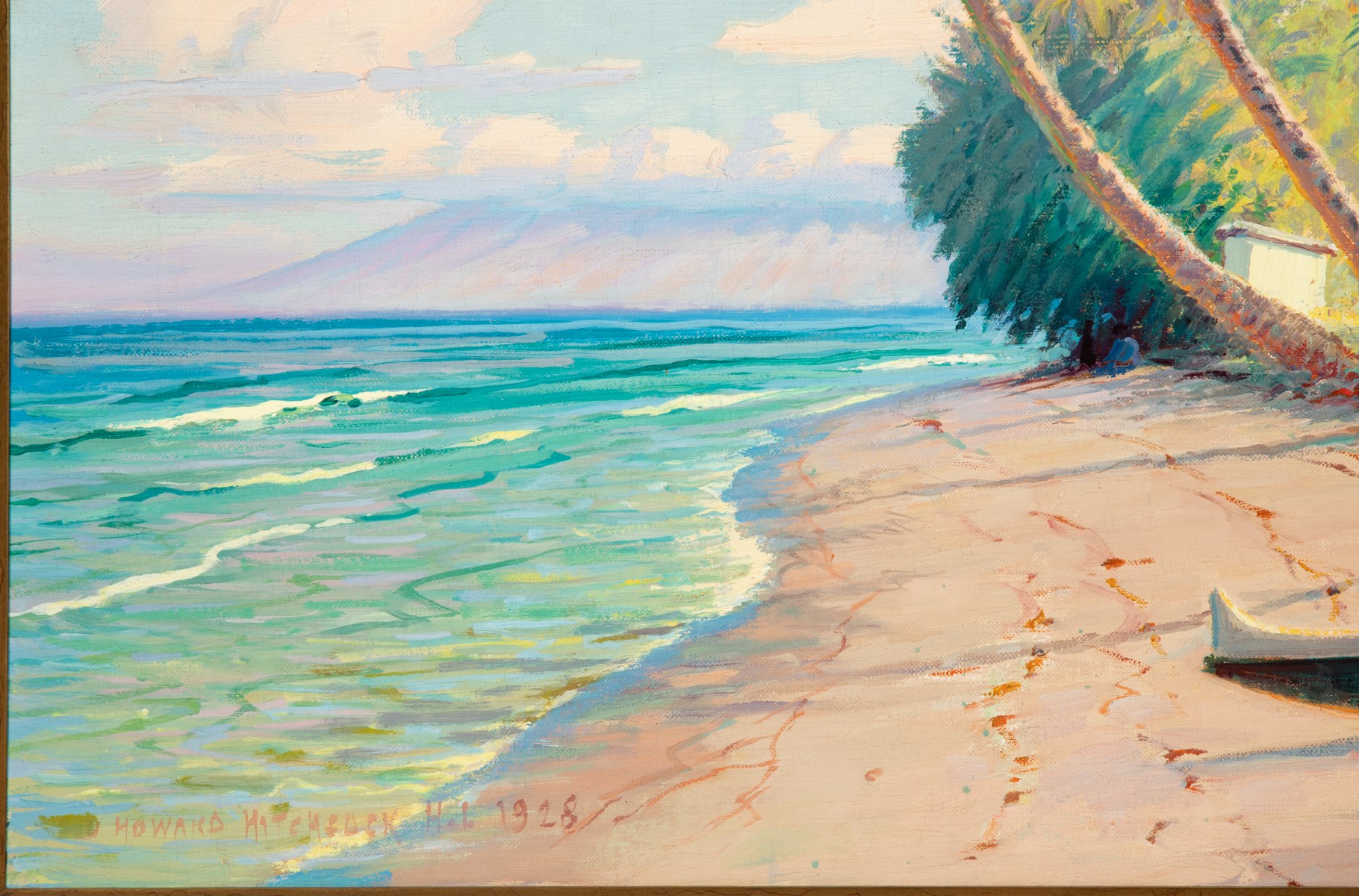 DAVID HOWARD HITCHCOCK (1861-1943) OIL ON CANVAS