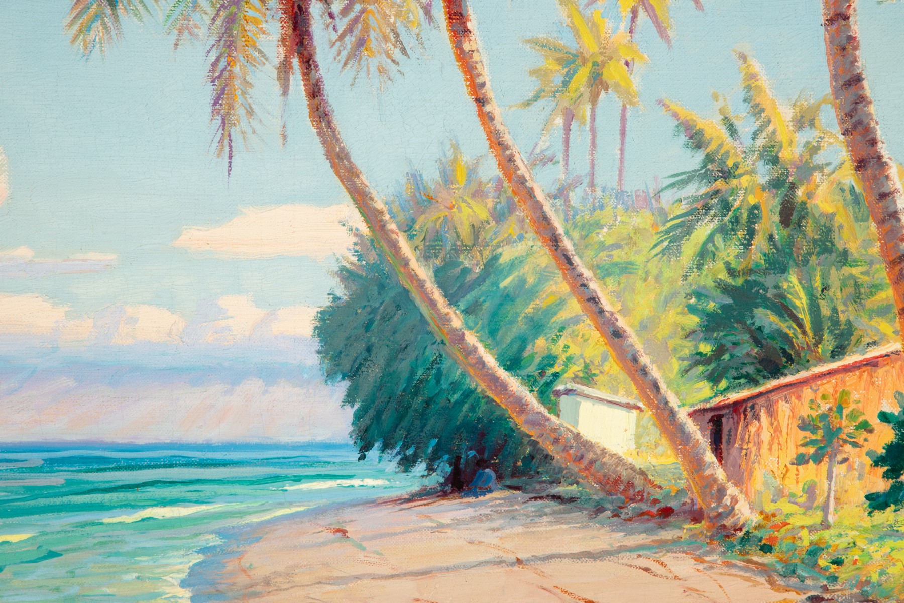 DAVID HOWARD HITCHCOCK (1861-1943) OIL ON CANVAS