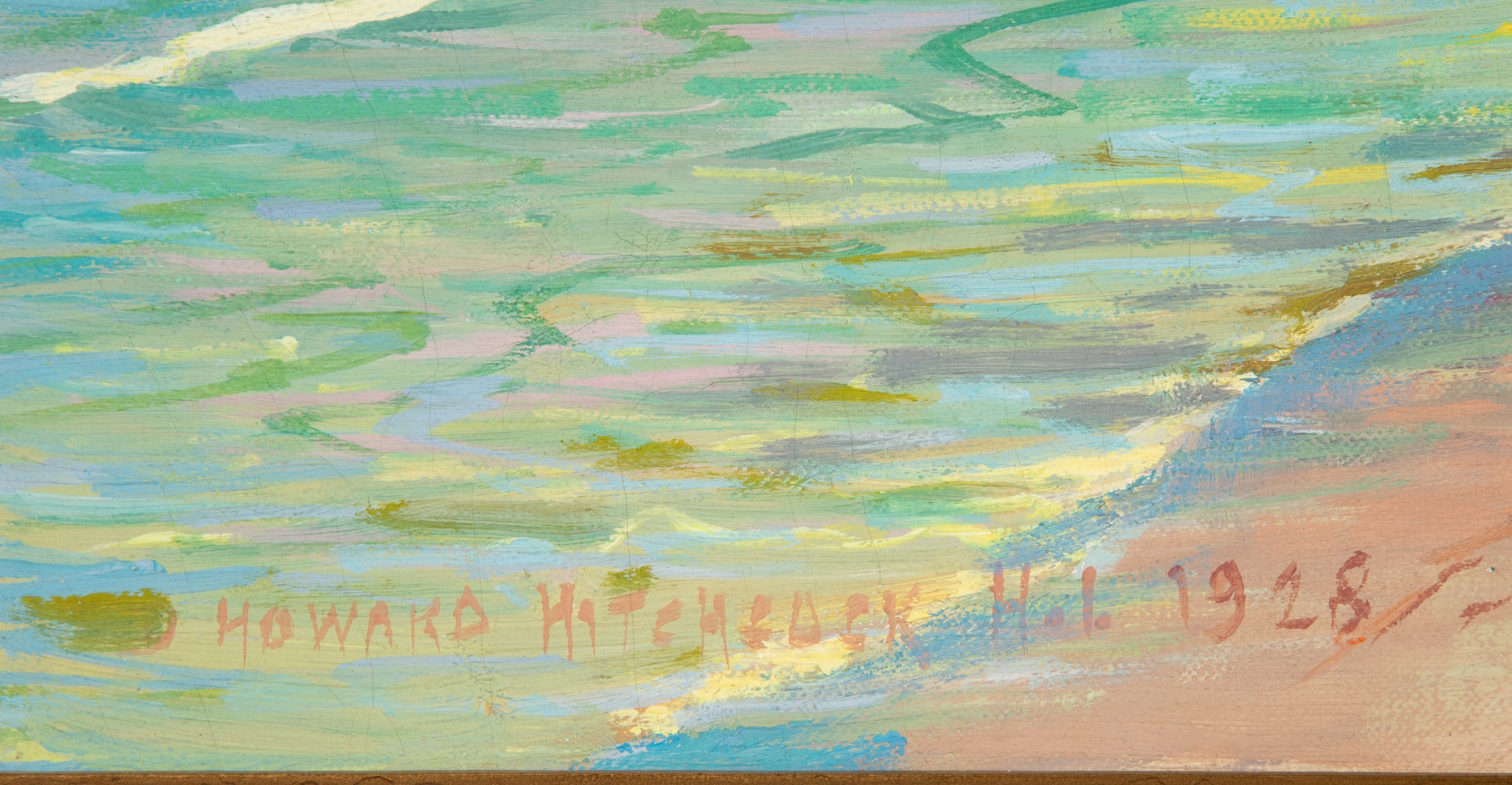 DAVID HOWARD HITCHCOCK (1861-1943) OIL ON CANVAS