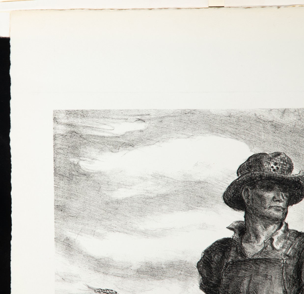 JOHN STEUART CURRY (1897-1946) PENCIL SIGNED LITHOGRAPH