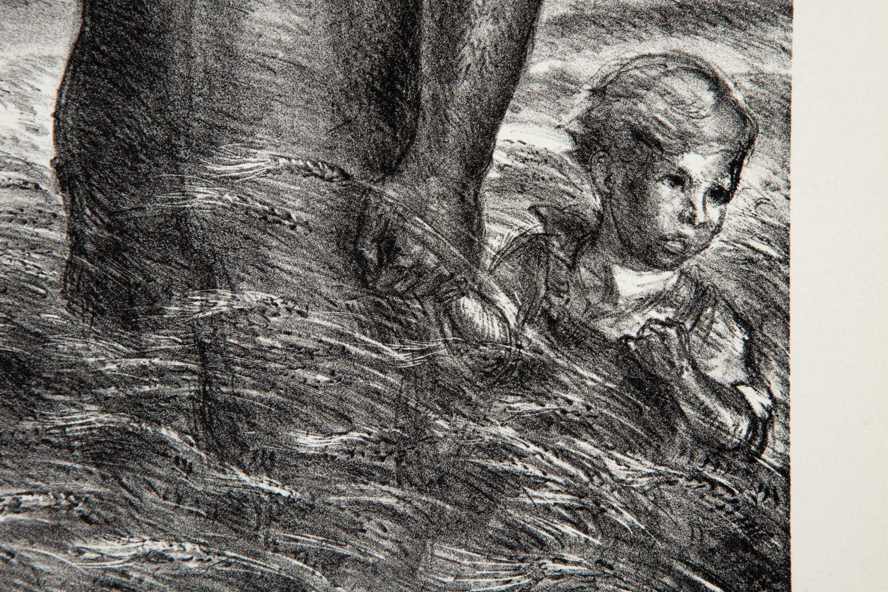 JOHN STEUART CURRY (1897-1946) PENCIL SIGNED LITHOGRAPH