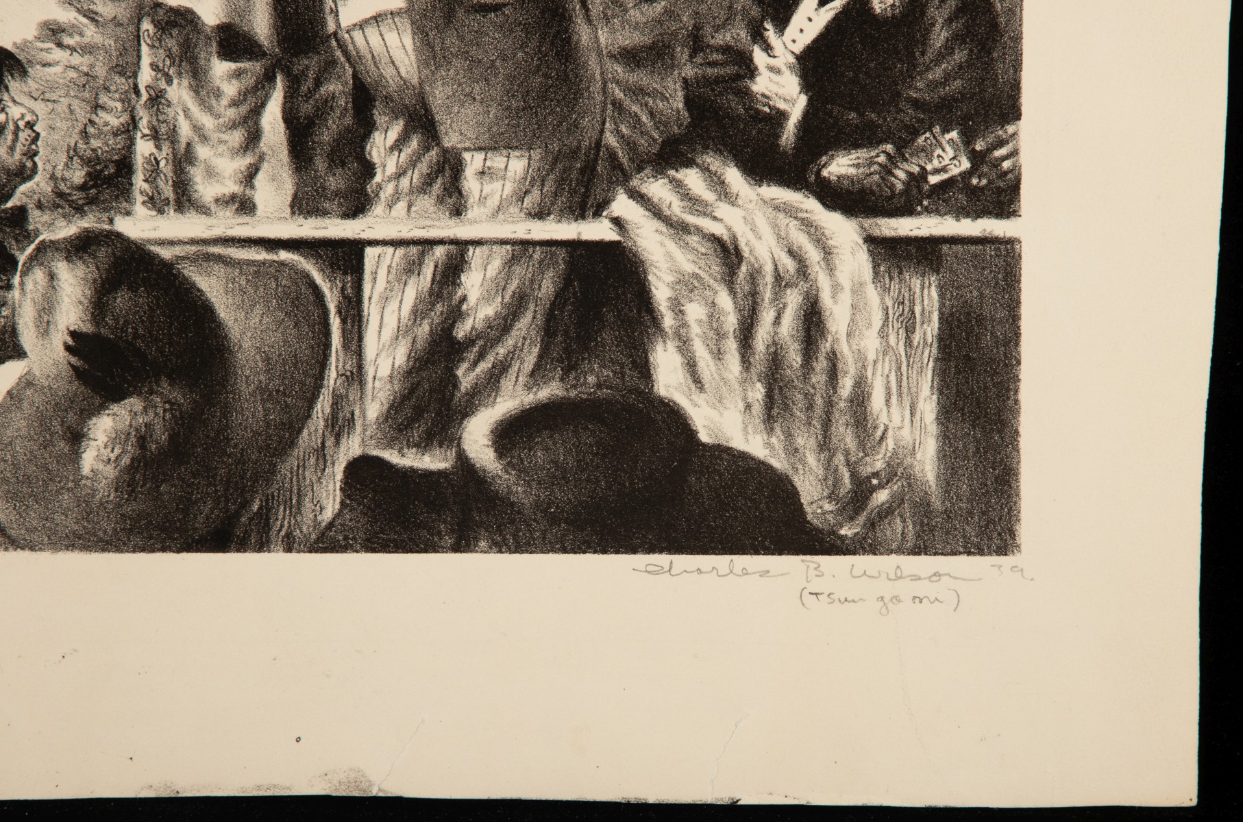 CHARLES BANKS WILSON VERY RARE 1939 LITHO EDITION OF 10