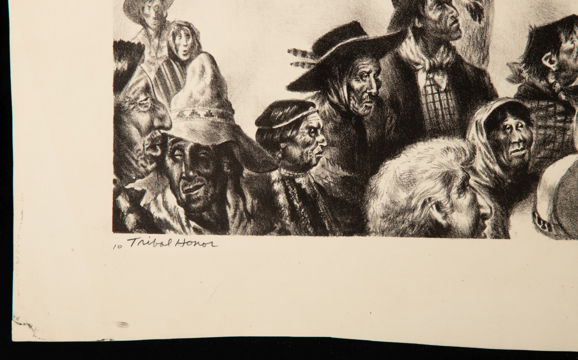 CHARLES BANKS WILSON VERY RARE 1939 LITHO EDITION OF 10