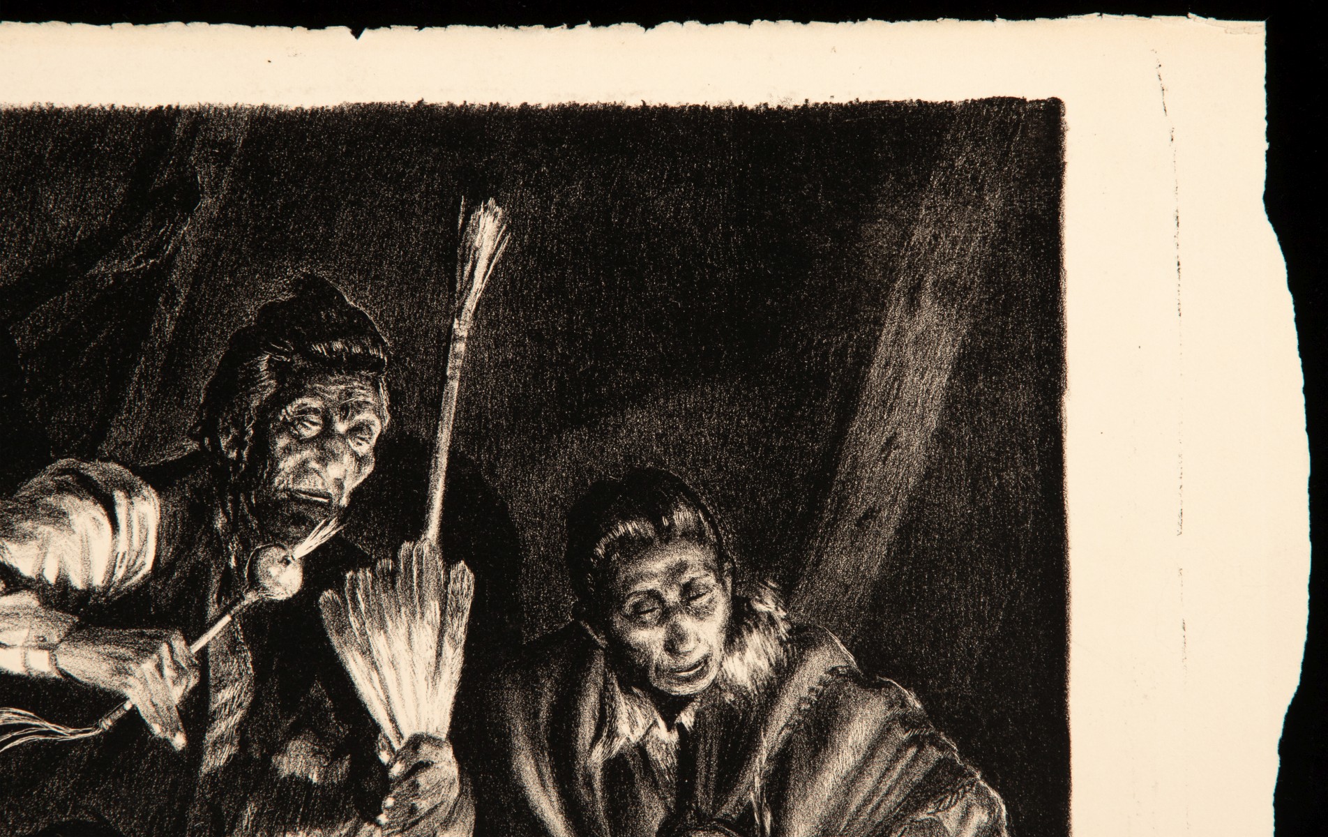 CHARLES BANKS WILSON (1918-2013) PENCIL SIGNED LITHO
