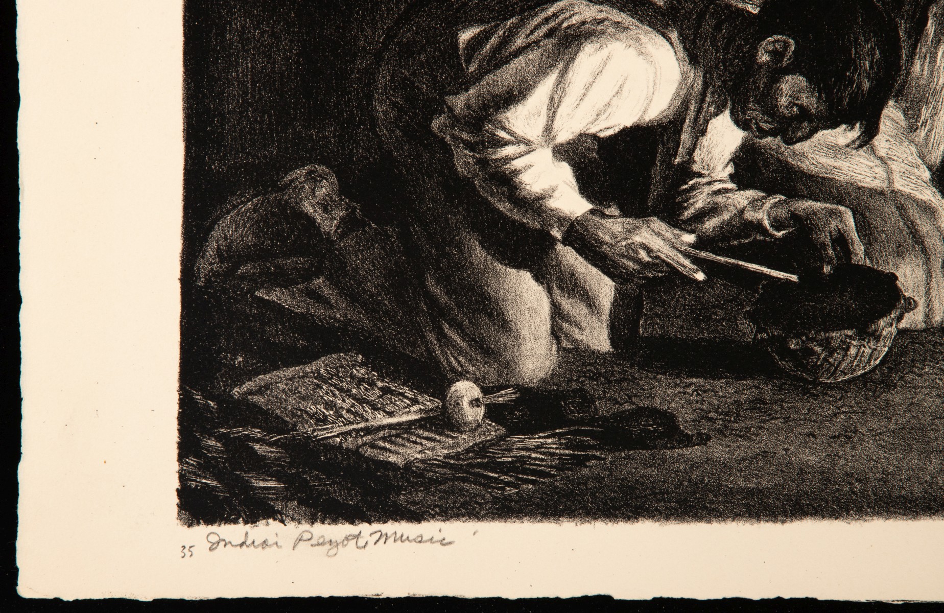 CHARLES BANKS WILSON (1918-2013) PENCIL SIGNED LITHO