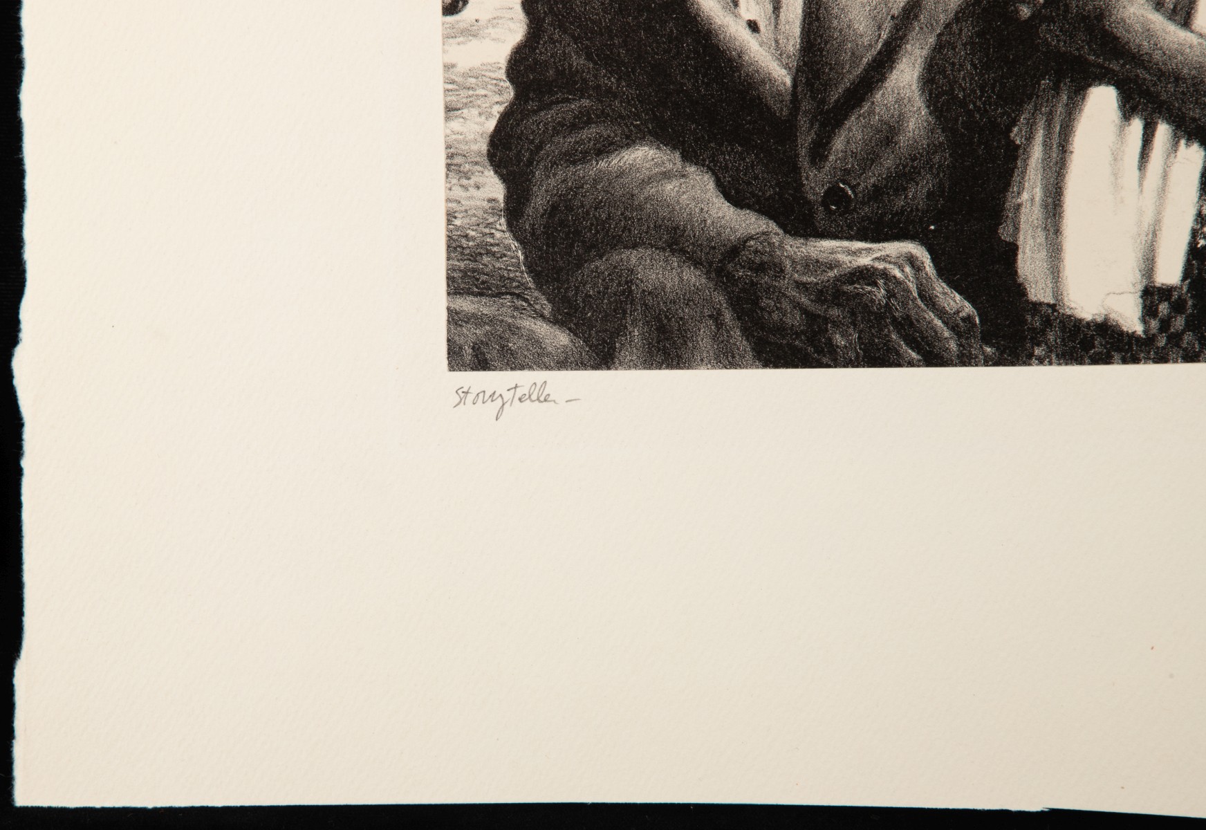 CHARLES BANKS WILSON (1918-2013) PENCIL SIGNED LITHO