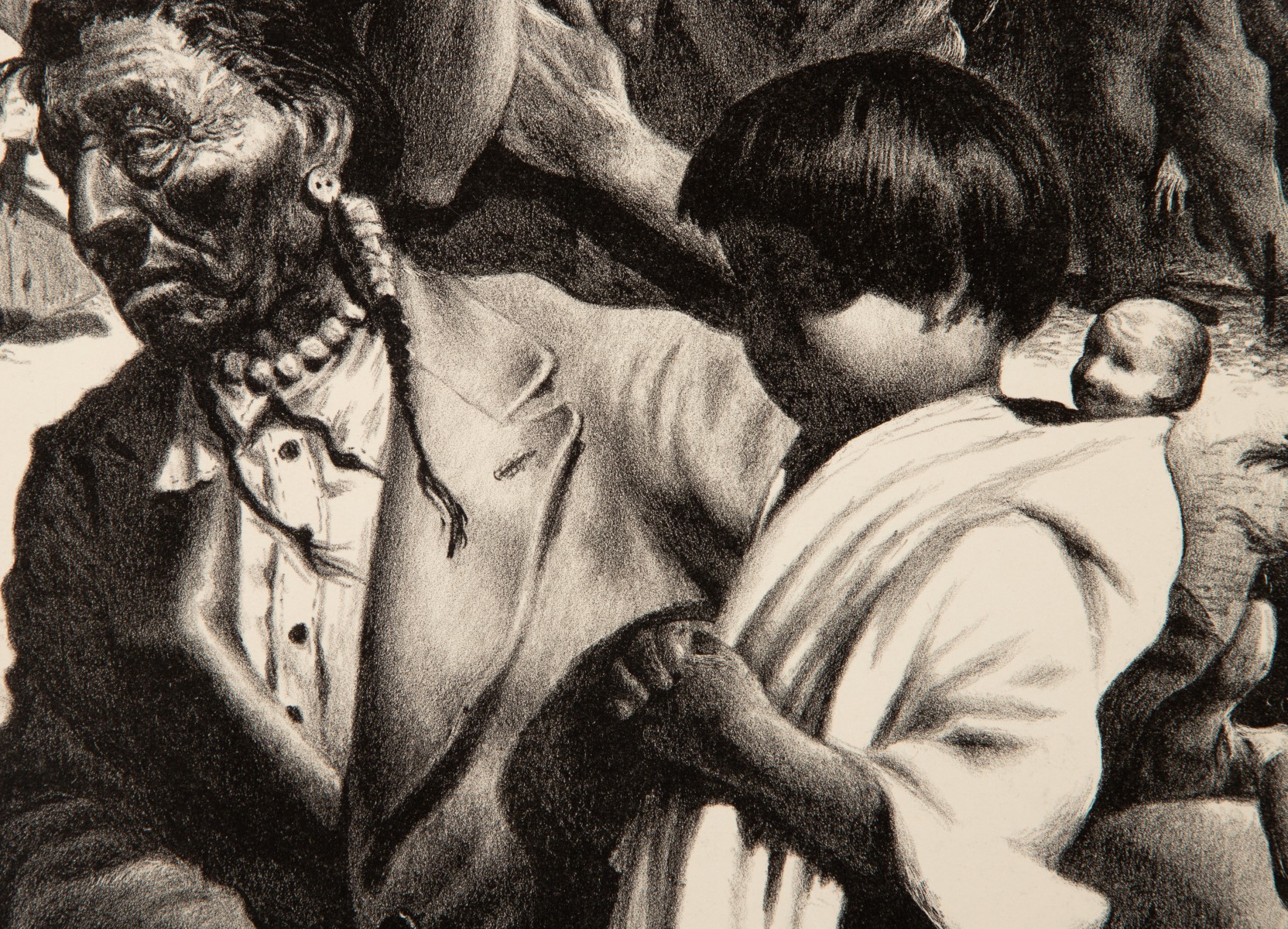 CHARLES BANKS WILSON (1918-2013) PENCIL SIGNED LITHO