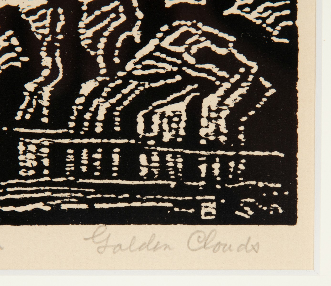 BIRGER SANDZÉN (1871-1954) PENCIL SIGNED NAIL