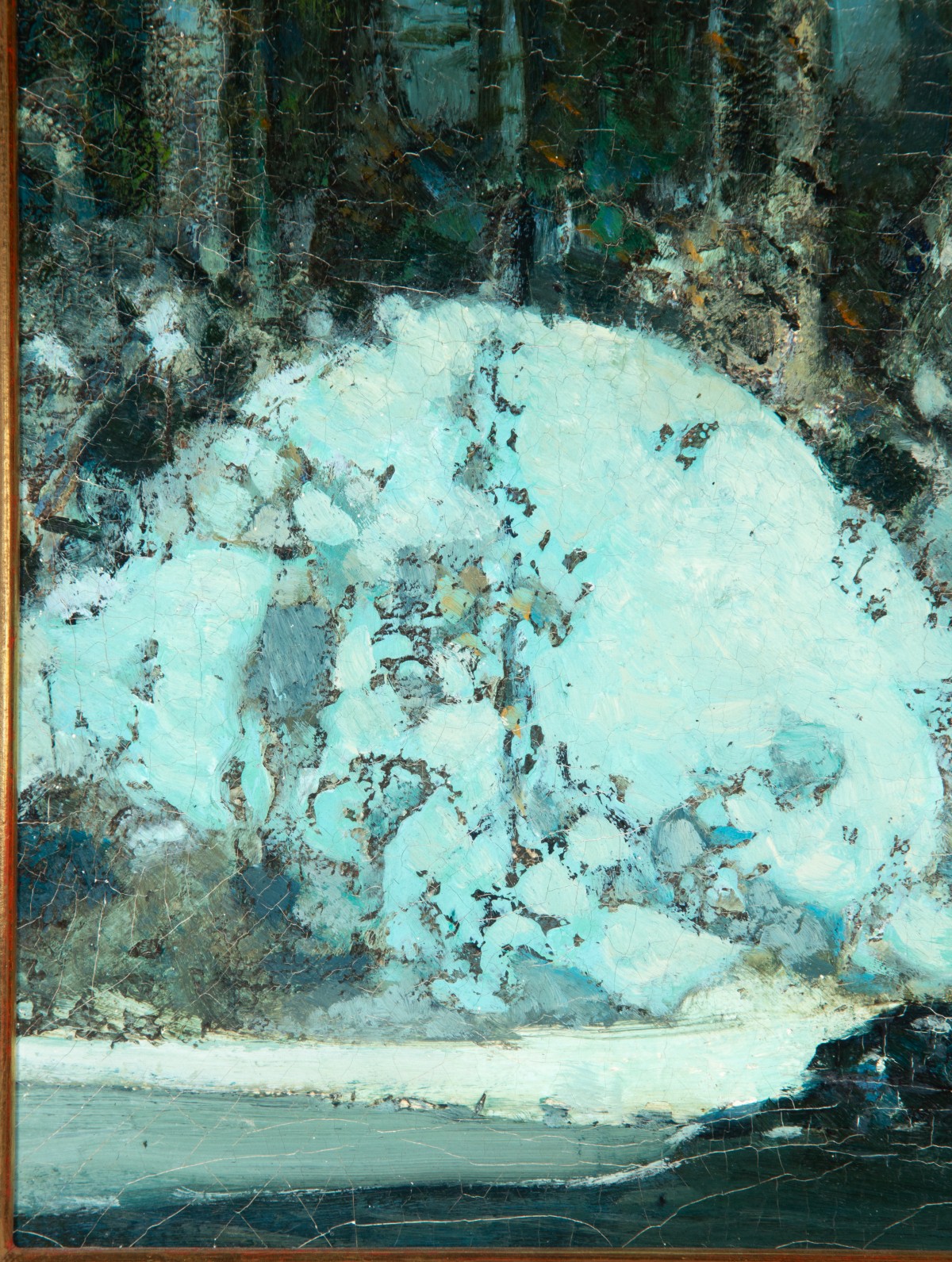 CHARLES S. CHAPMAN (1879-1962) OIL ON ARTIST'S BOARD