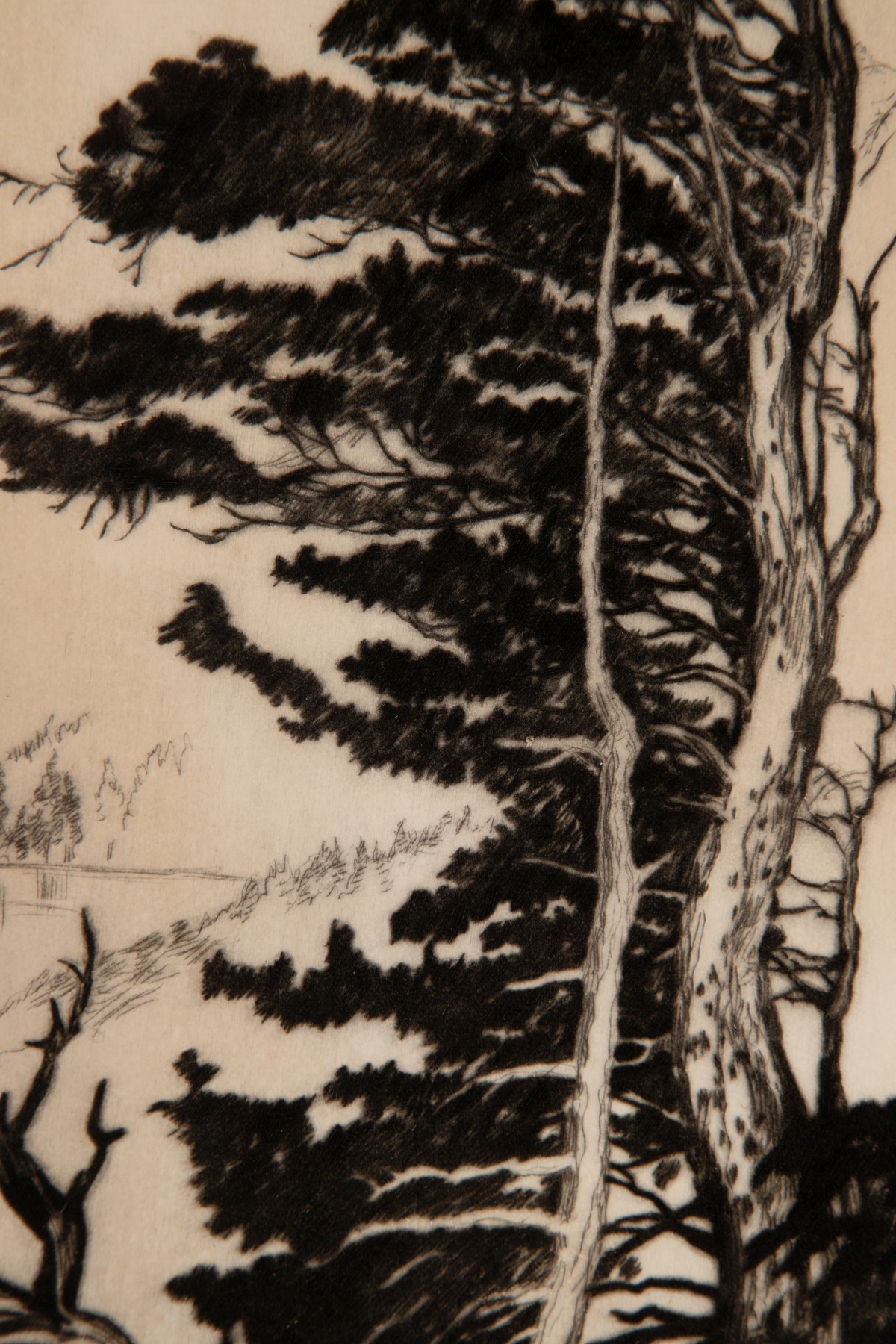 LYMAN BYXBE (1886-1980) PENCIL SIGNED DRYPOINT