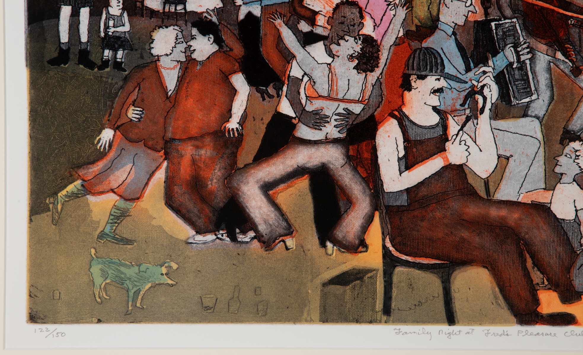 WARRINGTON COLESCOTT (1921-2018) PENCIL SIGNED ETCHING