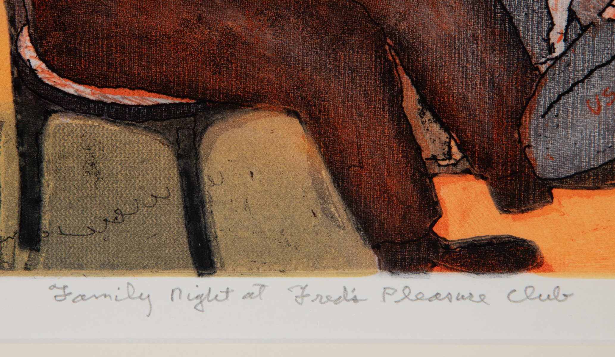 WARRINGTON COLESCOTT (1921-2018) PENCIL SIGNED ETCHING