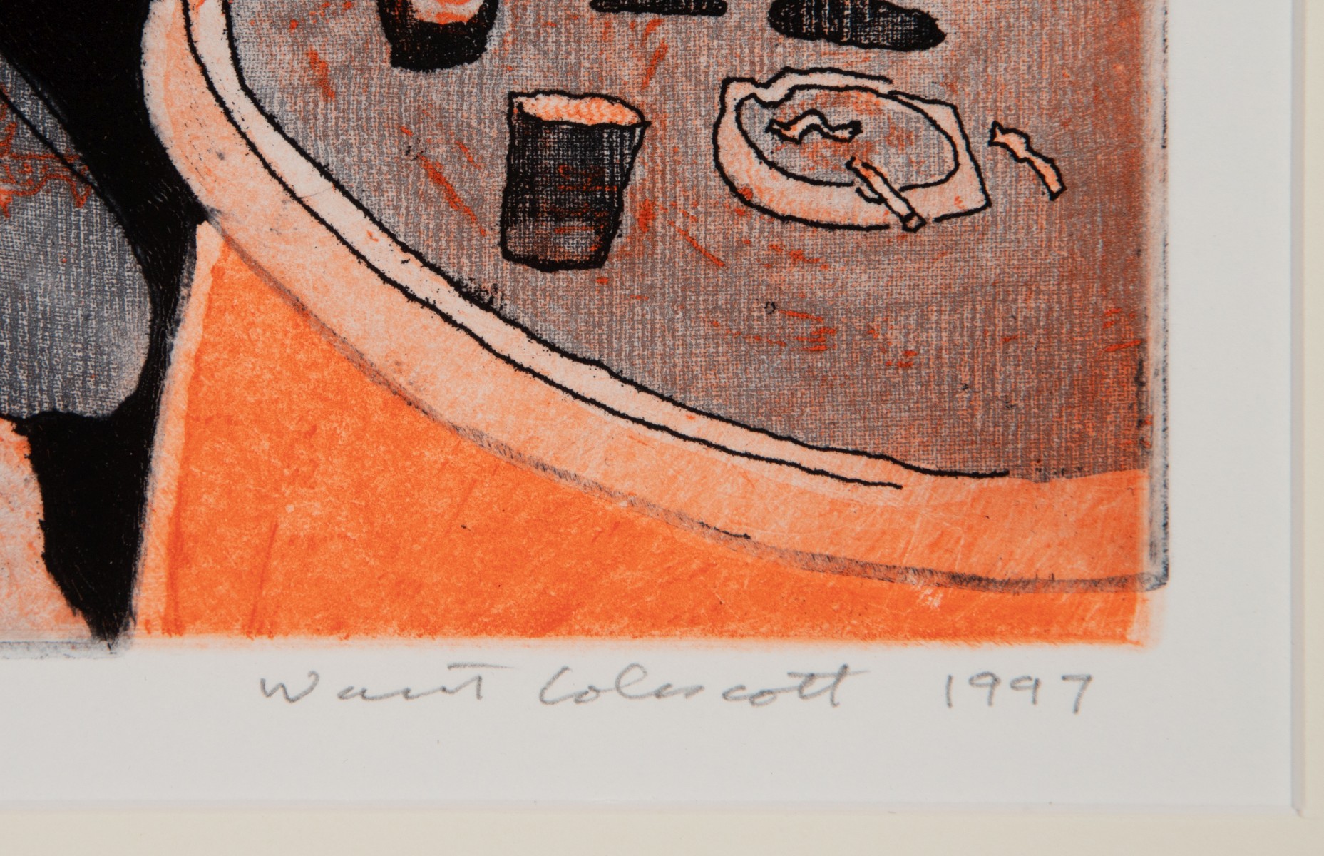 WARRINGTON COLESCOTT (1921-2018) PENCIL SIGNED ETCHING