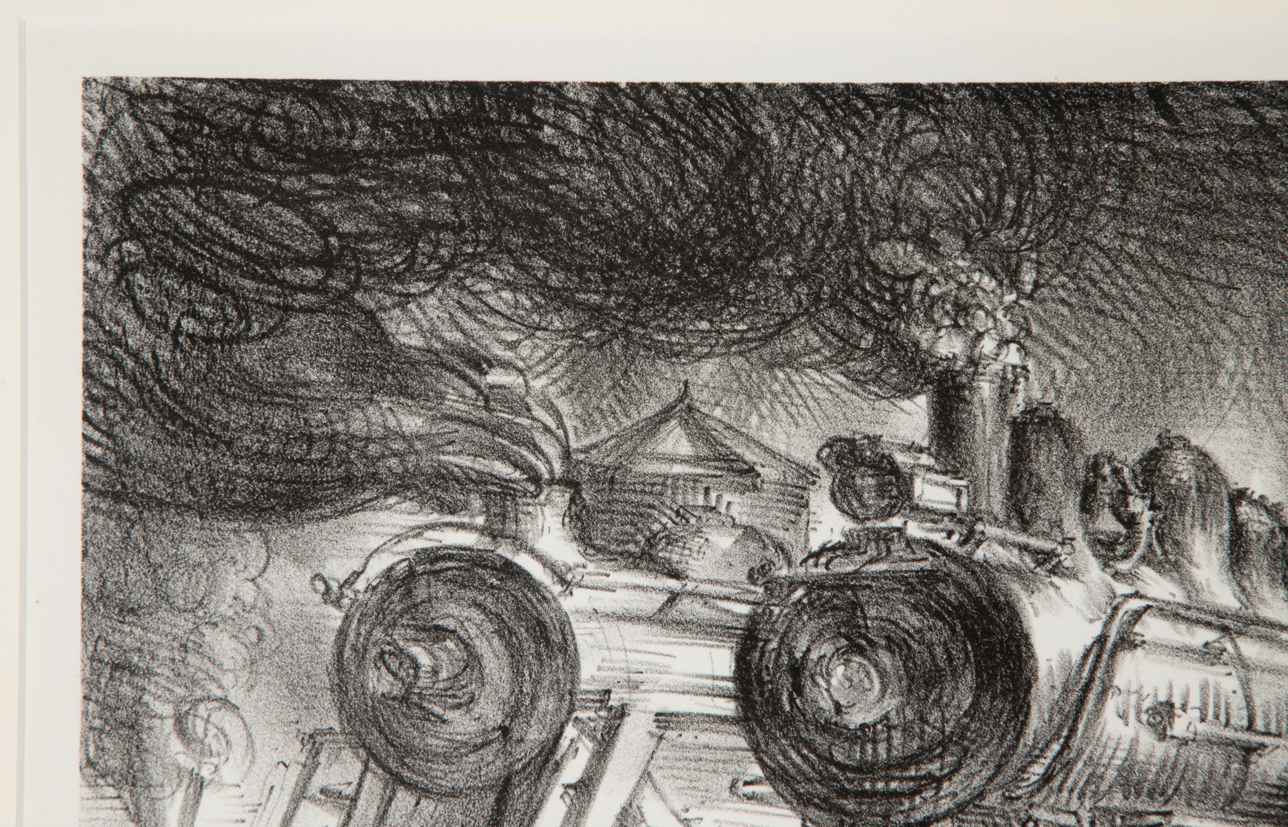 REGINALD MARSH (1898-1954) PENCIL SIGNED LITHOGRAPH