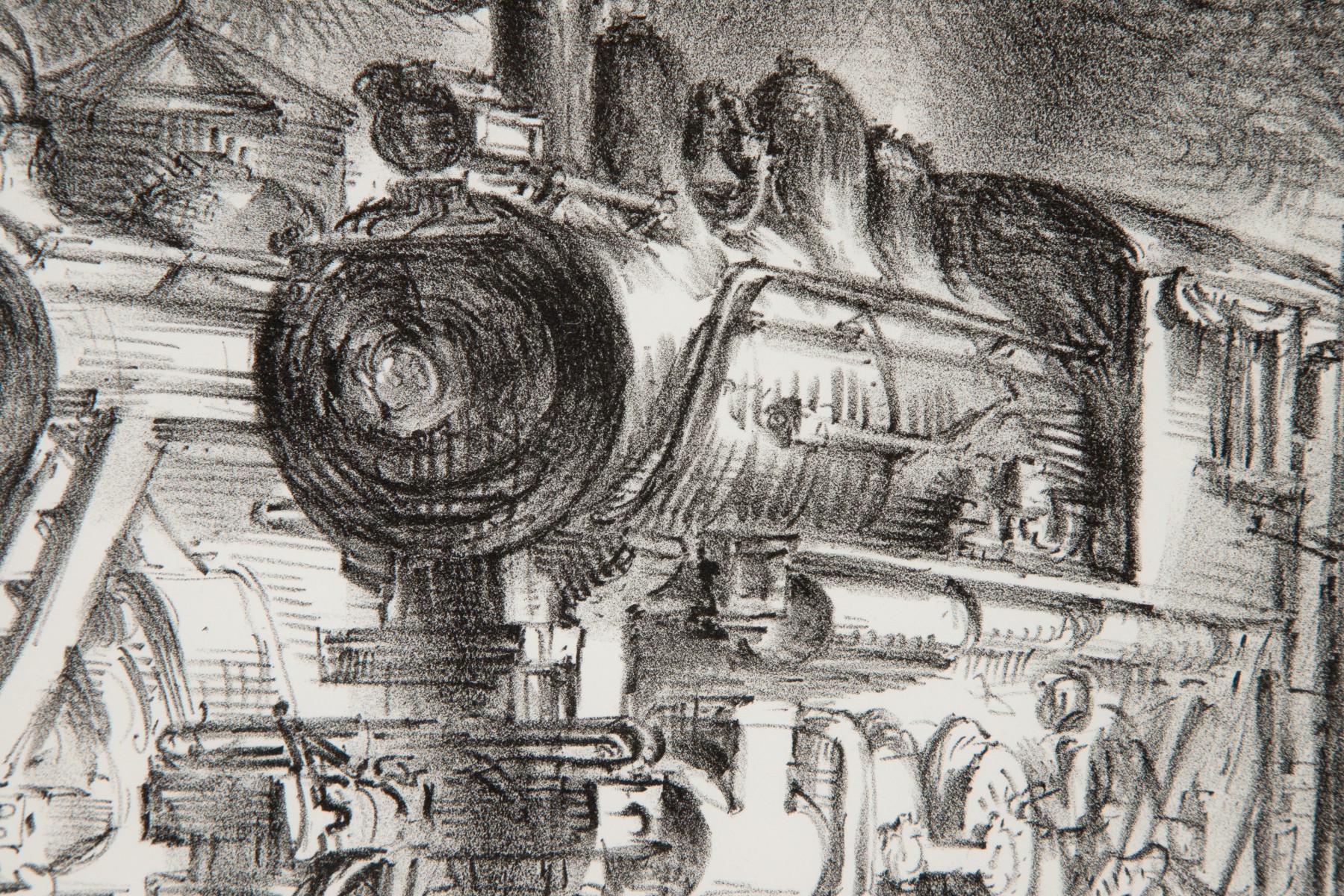 REGINALD MARSH (1898-1954) PENCIL SIGNED LITHOGRAPH