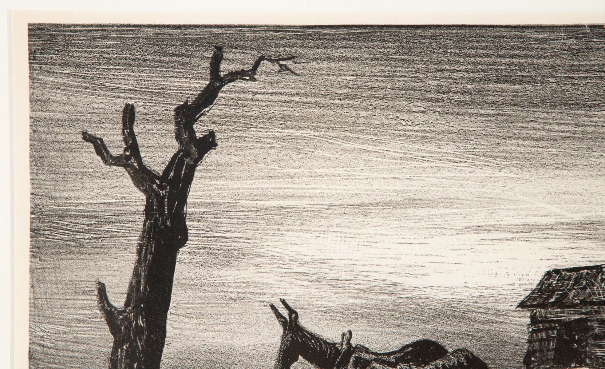 THOMAS HART BENTON (1889-1975) PENCIL SIGNED LITHOGRAPH
