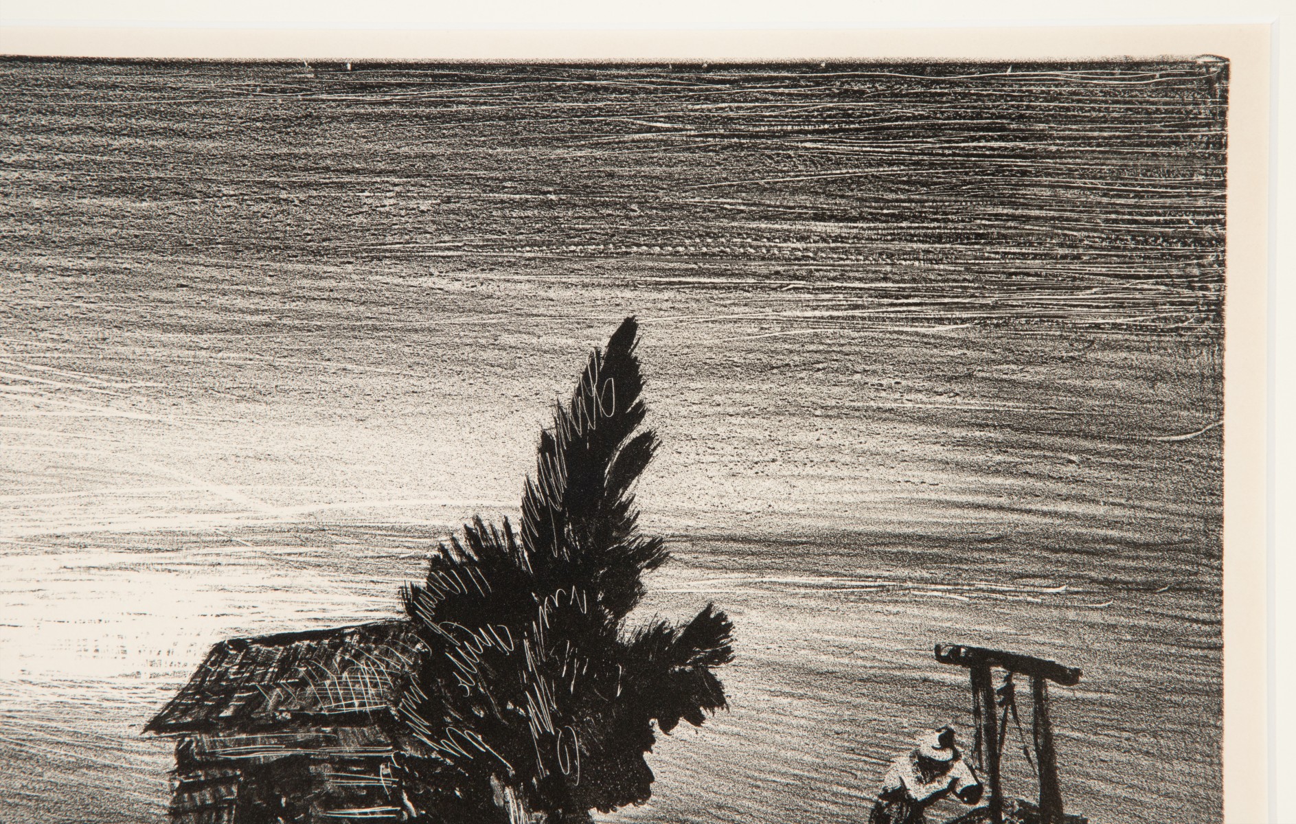 THOMAS HART BENTON (1889-1975) PENCIL SIGNED LITHOGRAPH
