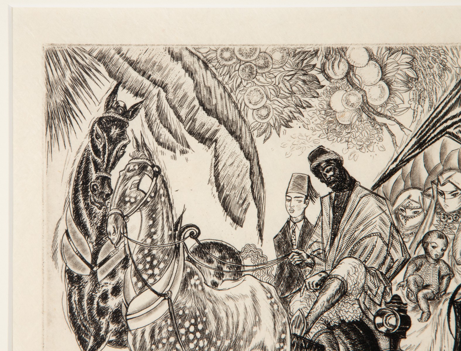 THOMAS HANDFORTH (1897-1948) PENCIL SIGNED ETCHING