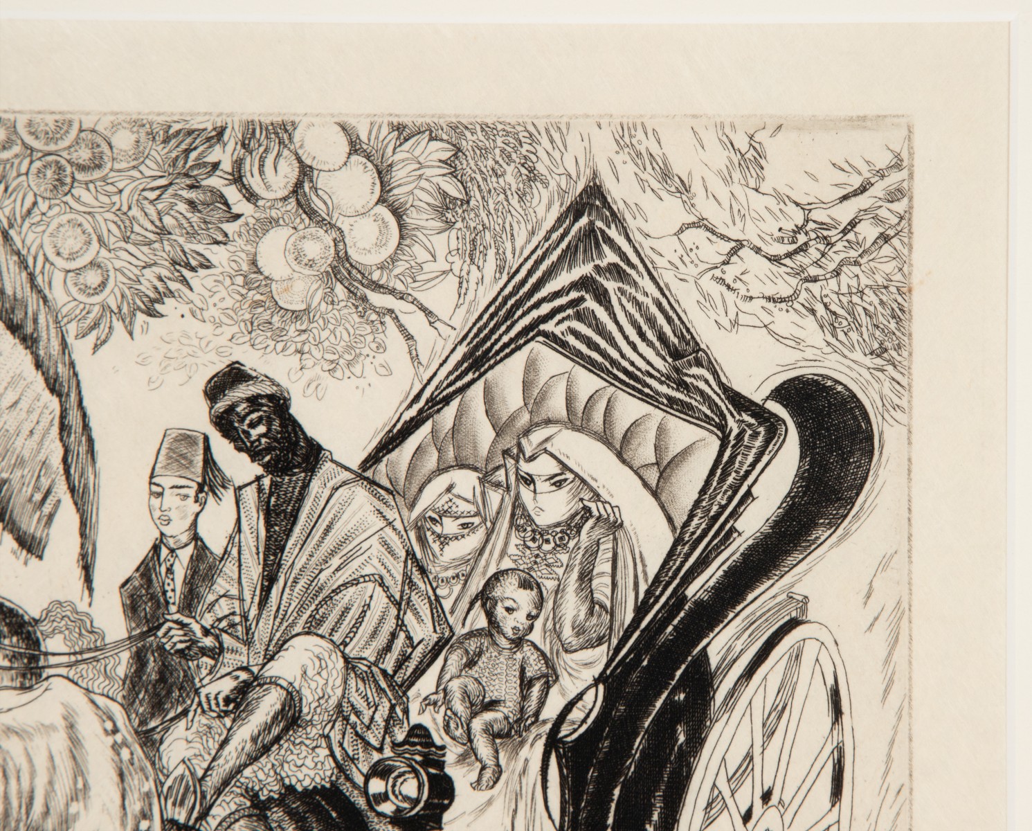 THOMAS HANDFORTH (1897-1948) PENCIL SIGNED ETCHING