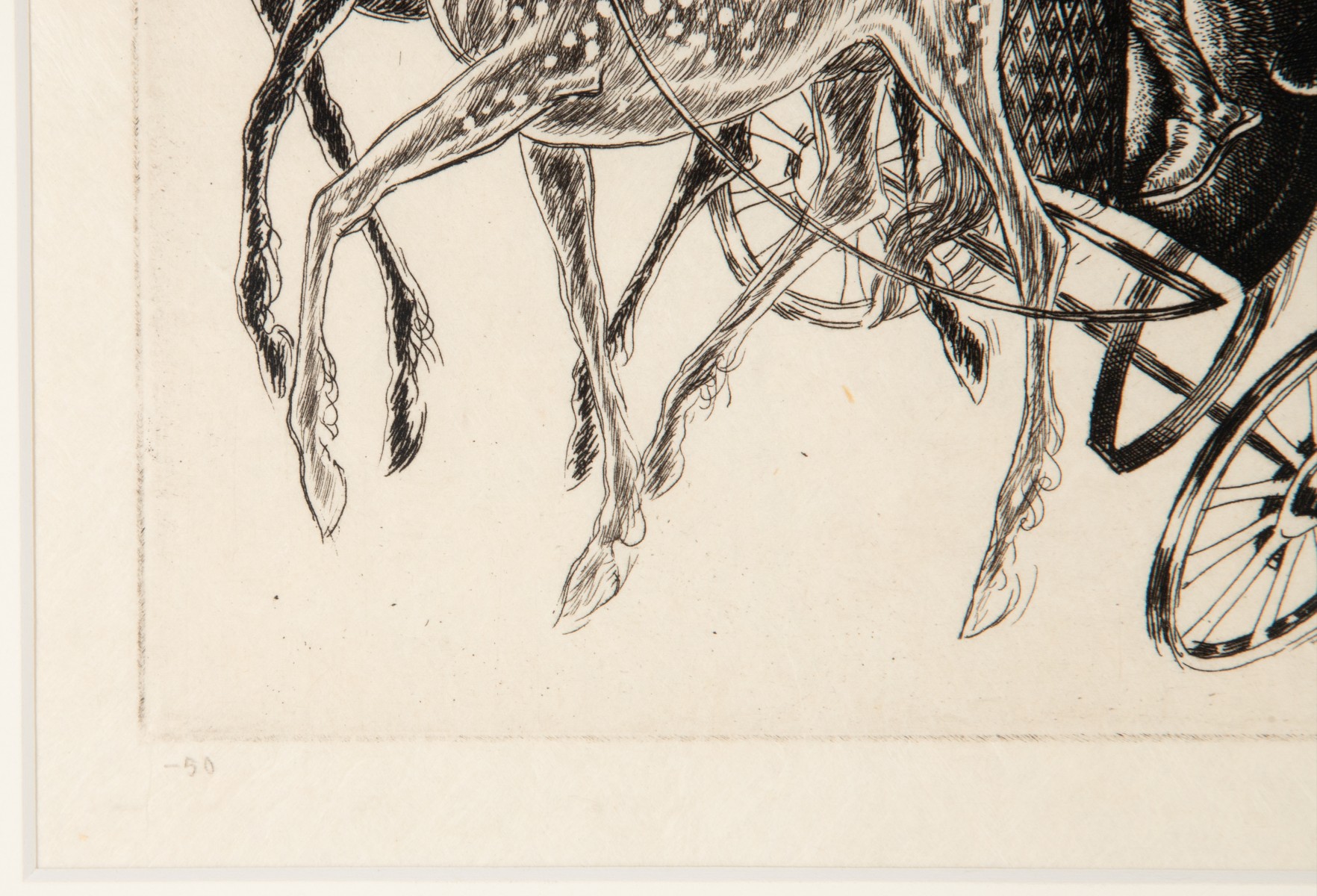 THOMAS HANDFORTH (1897-1948) PENCIL SIGNED ETCHING