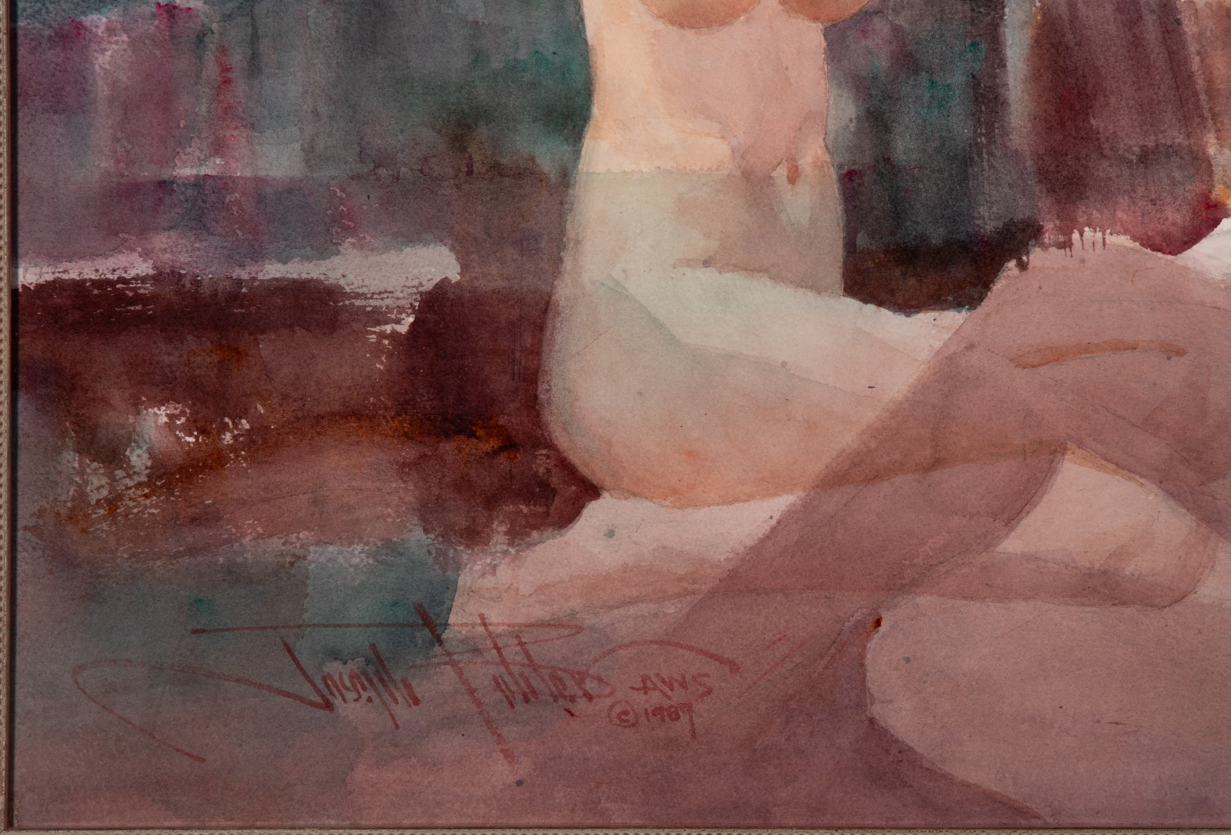 JOSEPH BOHLER (Born 1938) WATERCOLOR ON PAPER