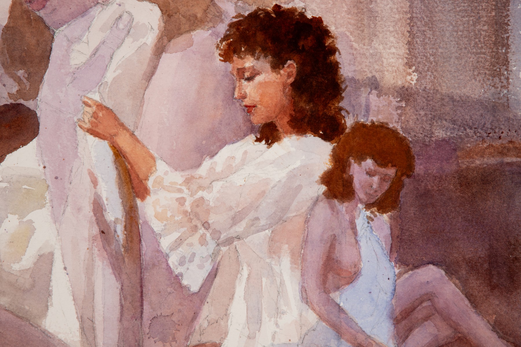 JOSEPH BOHLER (Born 1938) WATERCOLOR ON PAPER