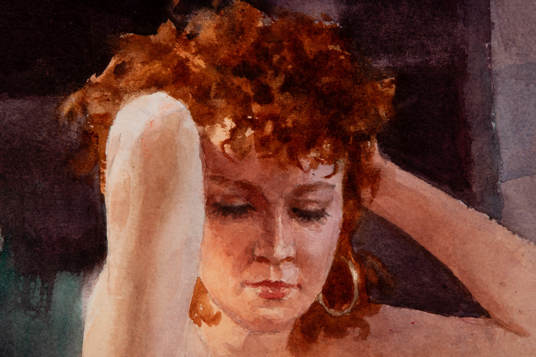 JOSEPH BOHLER (Born 1938) WATERCOLOR ON PAPER