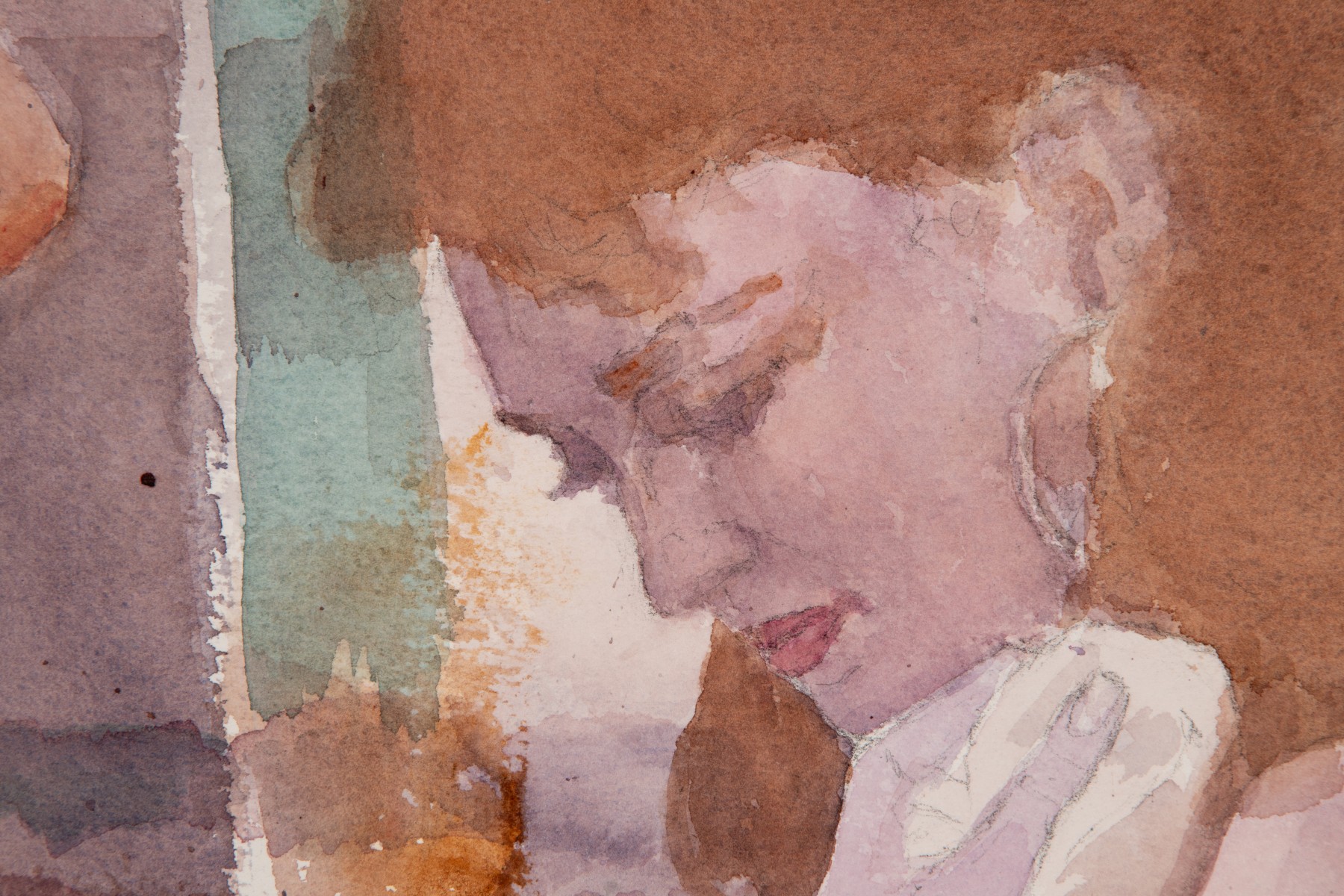JOSEPH BOHLER (Born 1938) WATERCOLOR ON PAPER