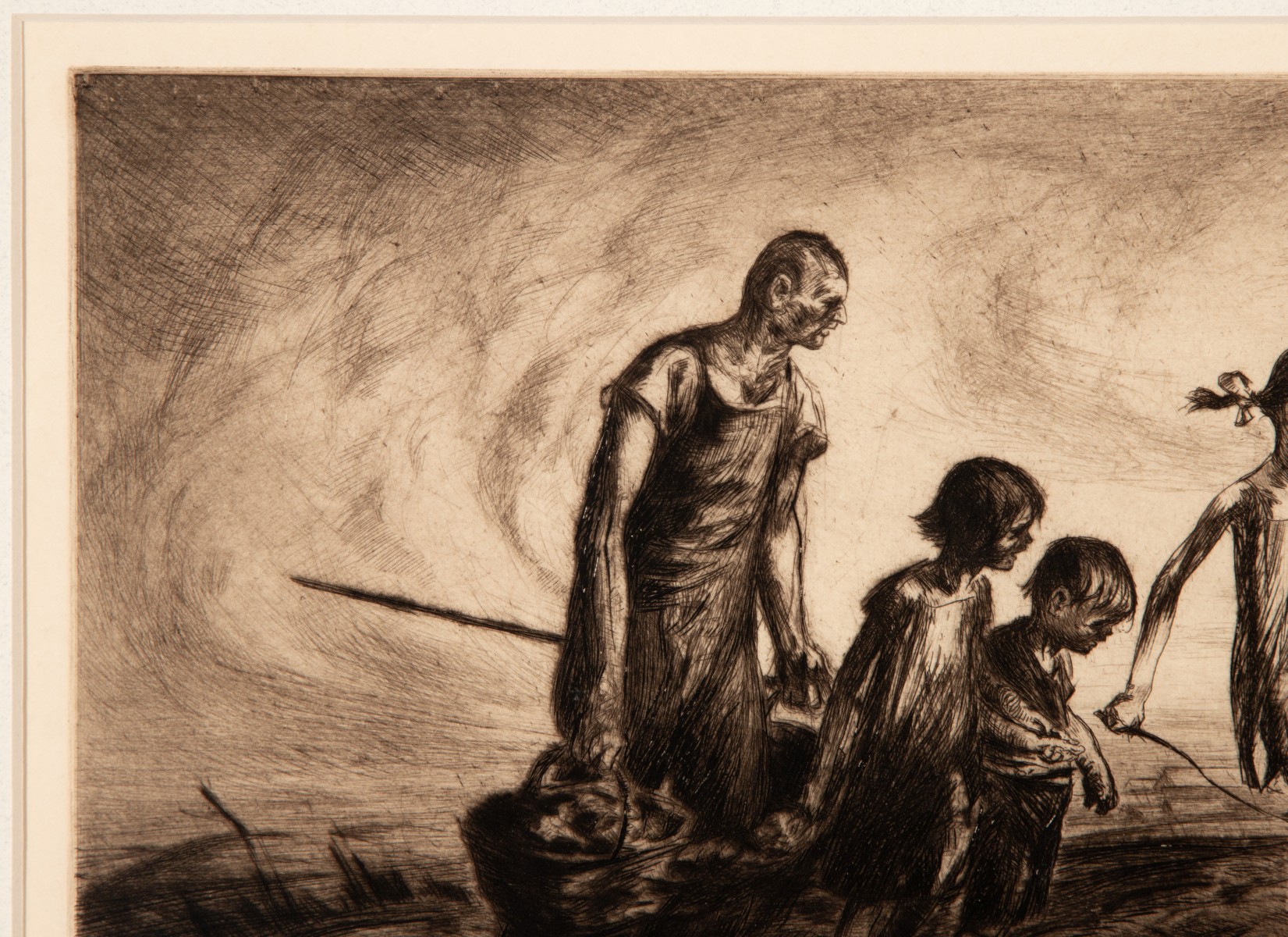 JOHN E. COSTIGAN (1888-1972) PENCIL SIGNED AAA ETCHING
