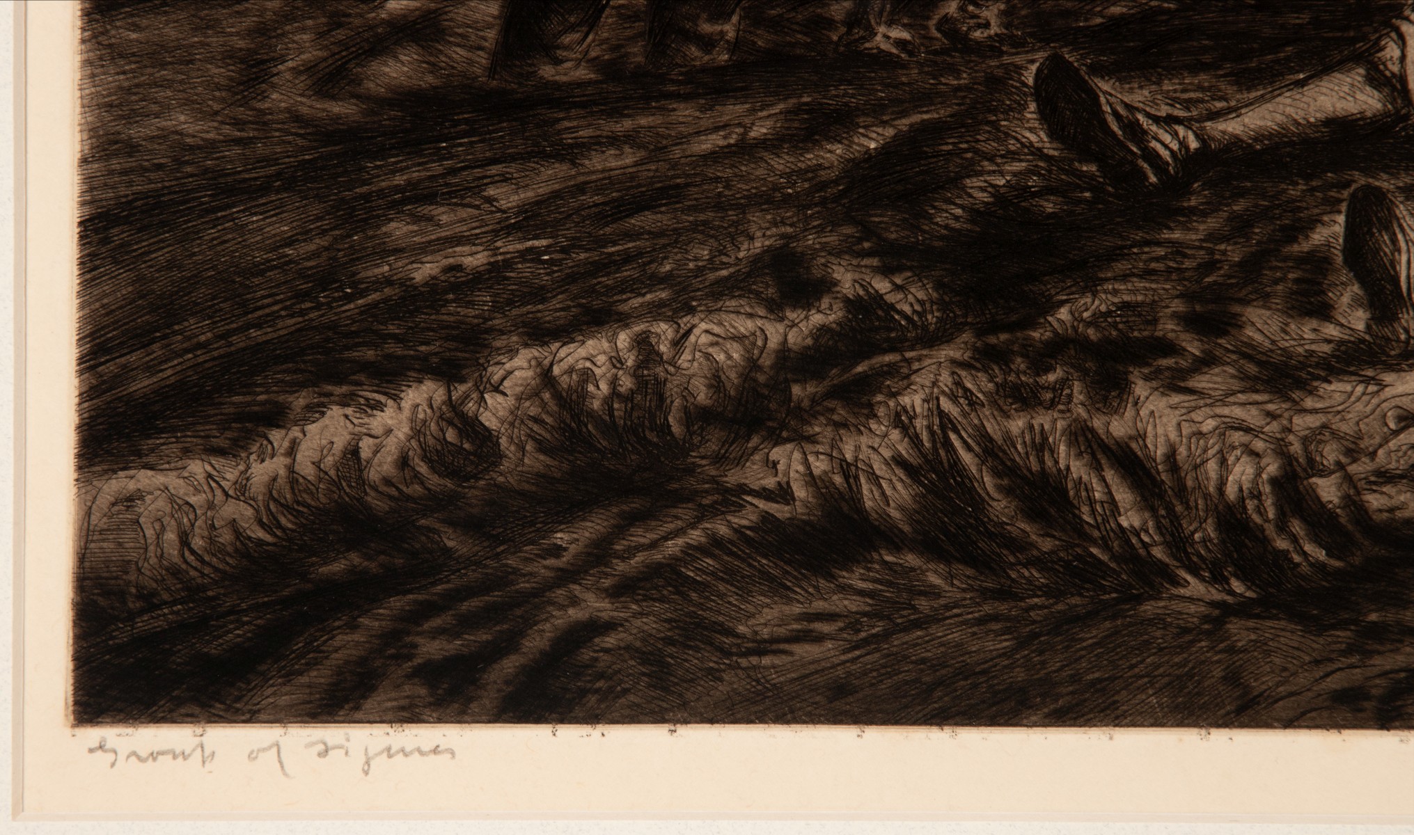 JOHN E. COSTIGAN (1888-1972) PENCIL SIGNED AAA ETCHING