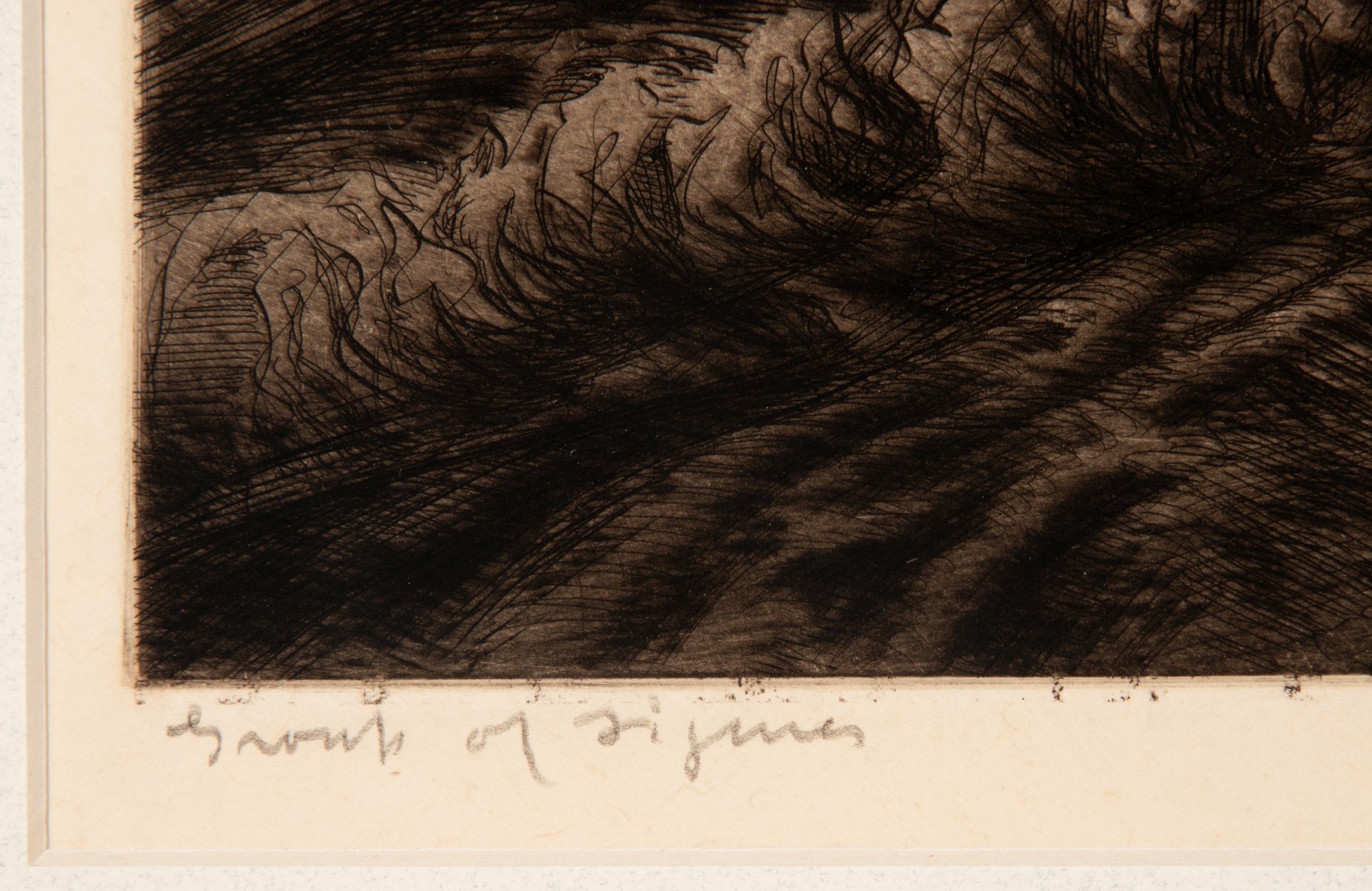 JOHN E. COSTIGAN (1888-1972) PENCIL SIGNED AAA ETCHING