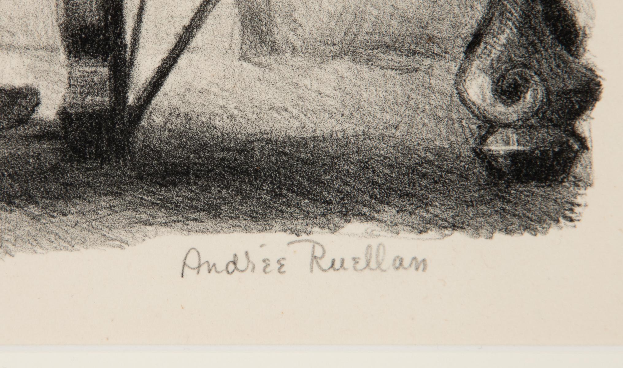HASLER AND RUELLAN PENCIL SIGNED AAA PRINTS