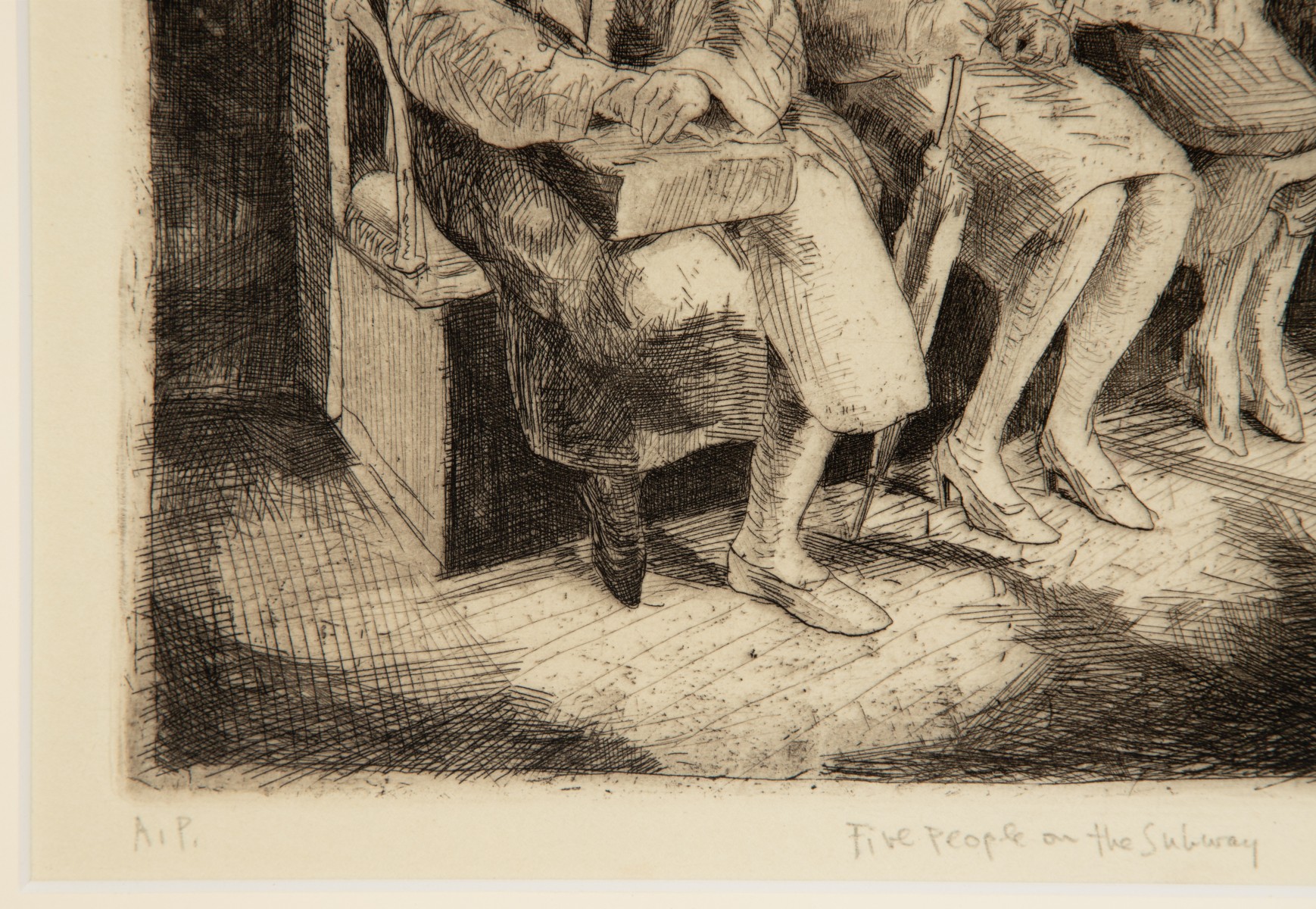 FRANK STACK (B. 1937) PENCIL SIGNED ETCHING