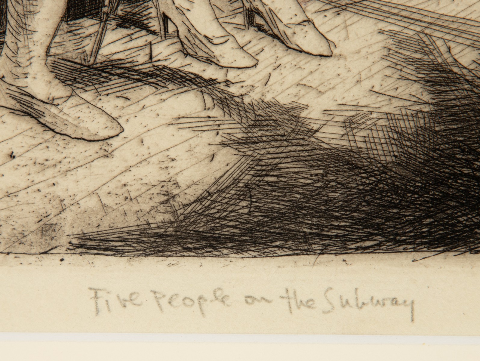 FRANK STACK (B. 1937) PENCIL SIGNED ETCHING