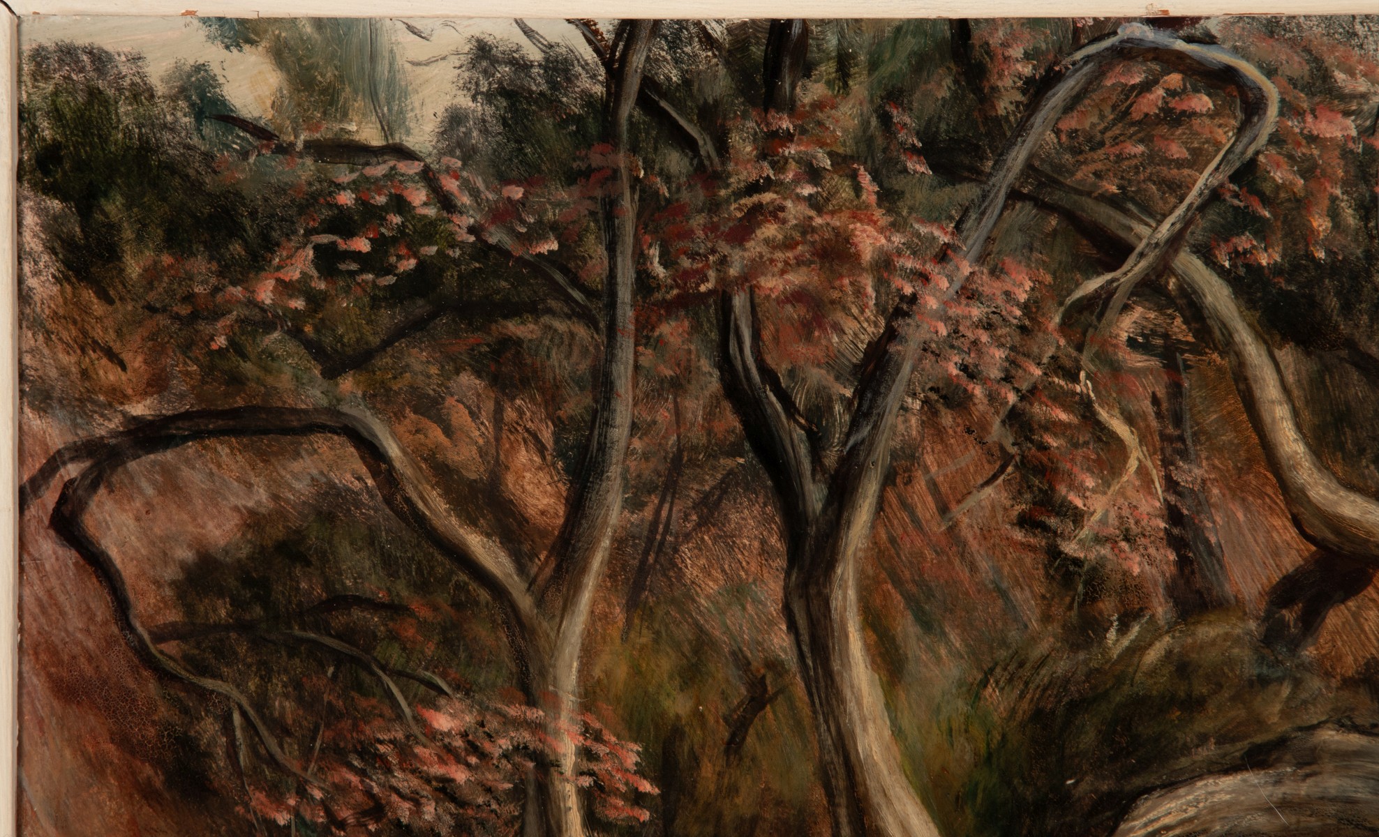 FRED SHANE (1906-1992) 1944 REGIONALIST OIL ON PANEL
